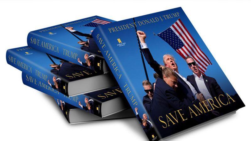 كتاب جديد لترامب يباع الاصدار الموقع منه بسعر 499 دولار 