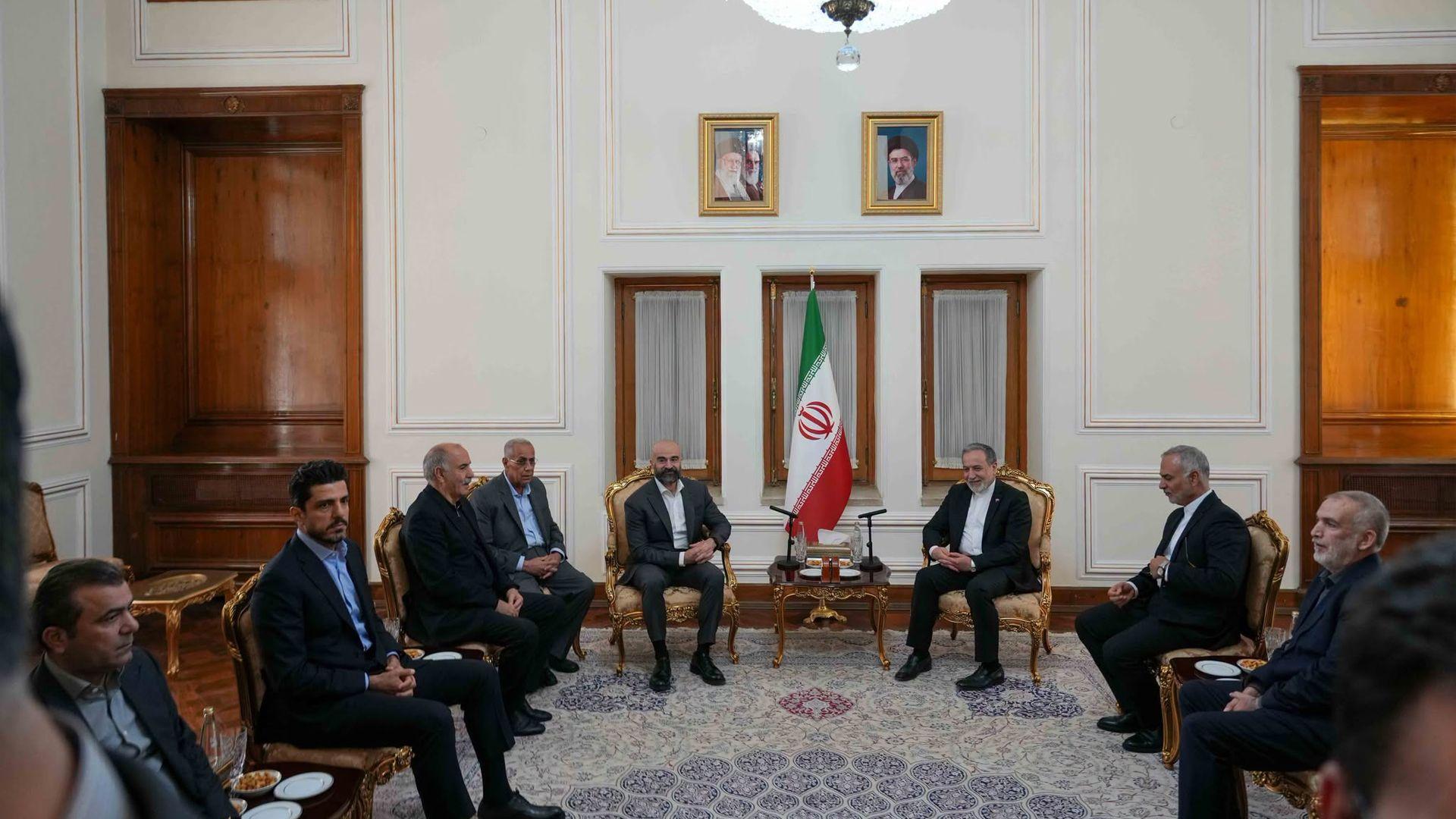 سەرۆك بافڵ جەلال تاڵەبانی لەسەر بانگهێشتی وەزیری دەرەوەی ئێران گەیشتە تاران