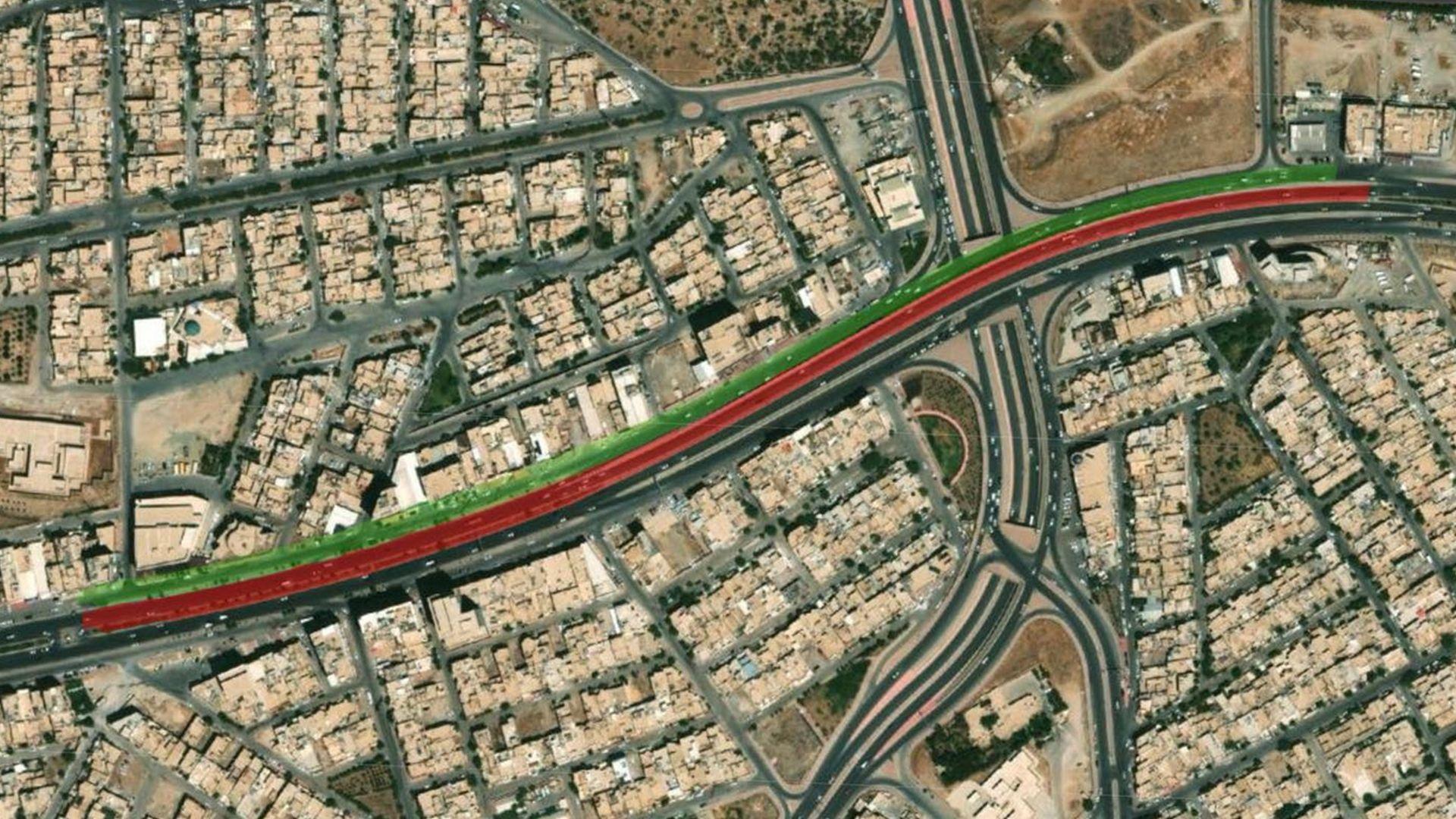 ئەمڕۆ بەشێكی شەقامی بازنەیی مەلیک مەحمود دادەخرێت