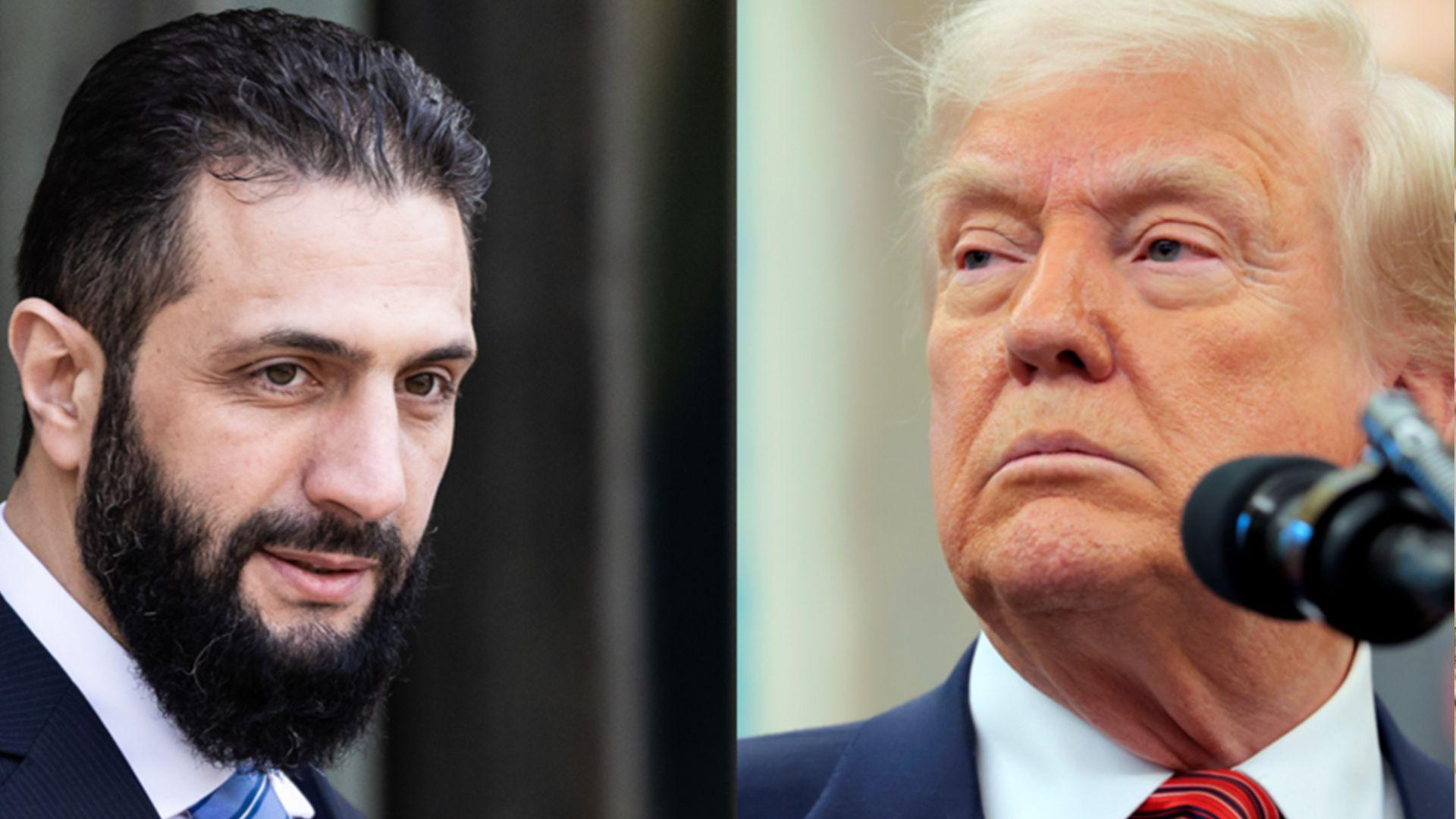 رۆژنامەیەکی ئیماڕاتی: هەوڵدەدرێت کۆبوونەوەی نێوان ترەمپ و شەرع رێکبخرێت