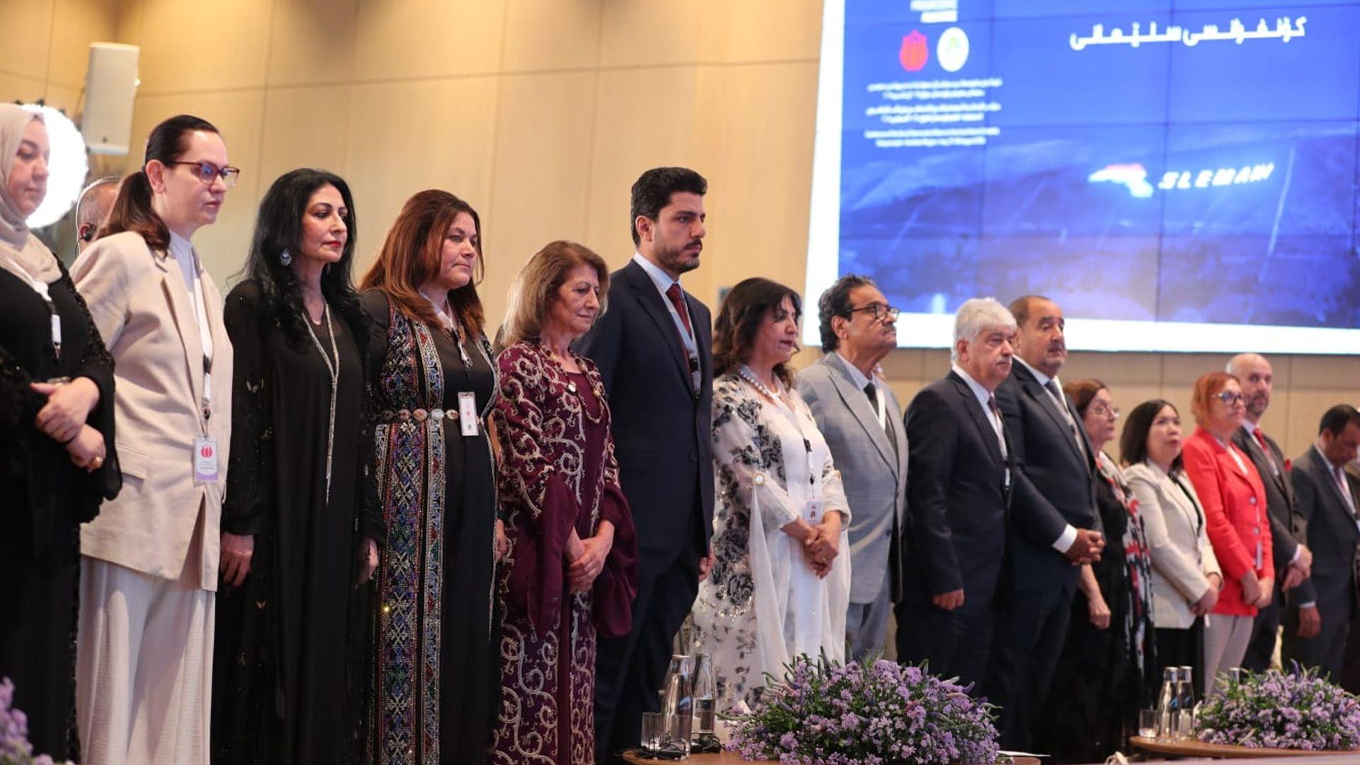 خانمی یەکەمی عیراق بەشداری لە کۆنفرانسی هاوپەیمانی سۆسیال دیموکرات لە جیهانی عەرەبیدا کرد