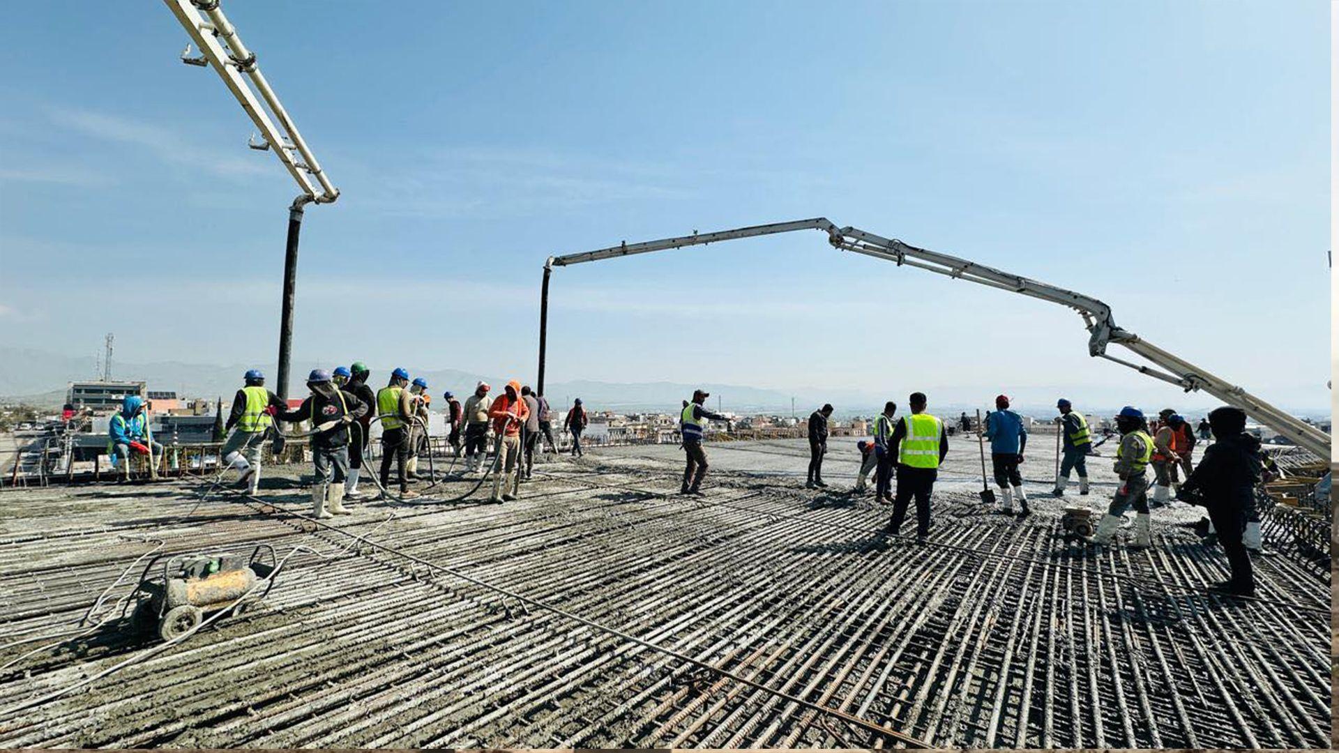 شارەوانی سلێمانی: کاردن لە شەقامی 100 مەتری بەردەوامە