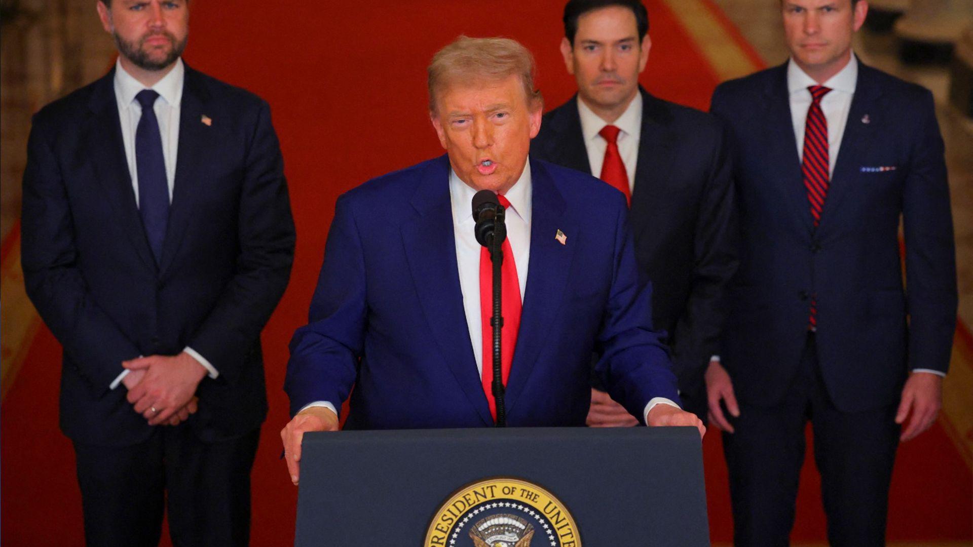 ترەمپ: دامەزراوە ئەتۆمییەکانی ئێران لەناوبران