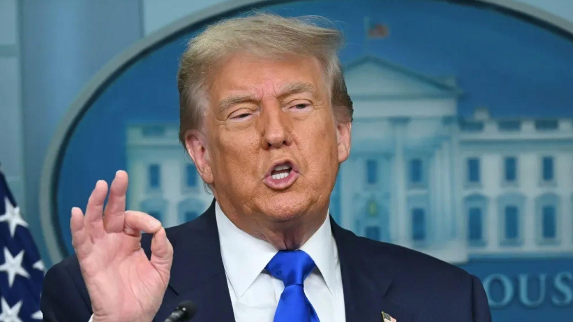 ترەمپ گەمارۆی دەریایی سەر ئێران کارا دەکات و هۆشداریی توند دەدات