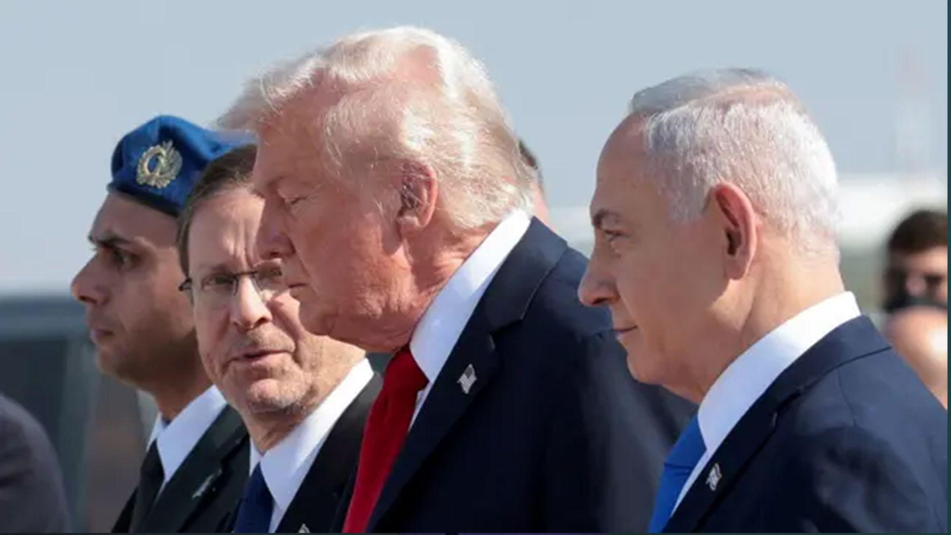 ترەمپ داوا لە سەرۆكی ئیسرائیل دەكات ناتانیاهۆ دادگایی نەكرێت 