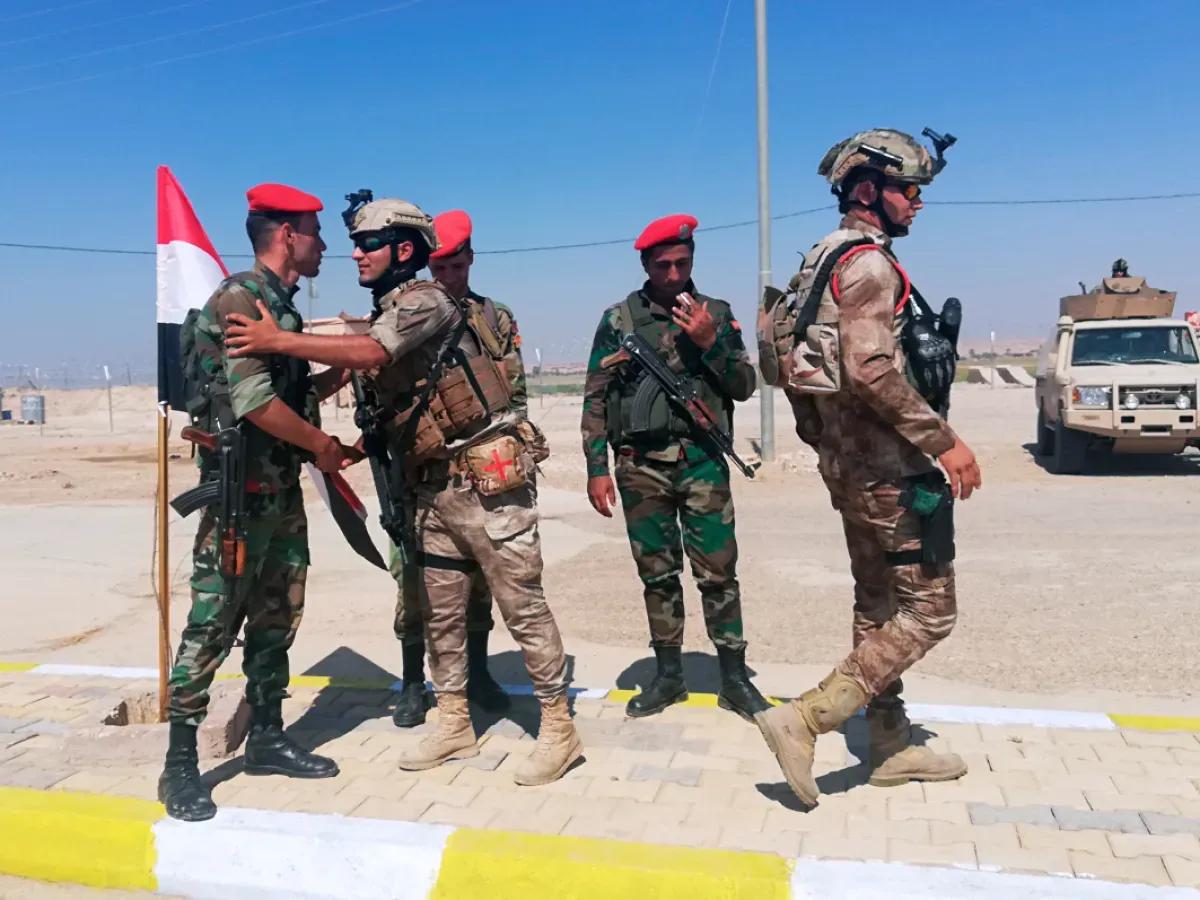 عیراق: ئەو سەربازانەی هاتبوونە ناو خاکی عێراق لە سوریاوە،نێردرانەوە بۆ خاکی خۆیان و داوادەکەین لێبوردنی گشتیان بۆ دەربکرێت 