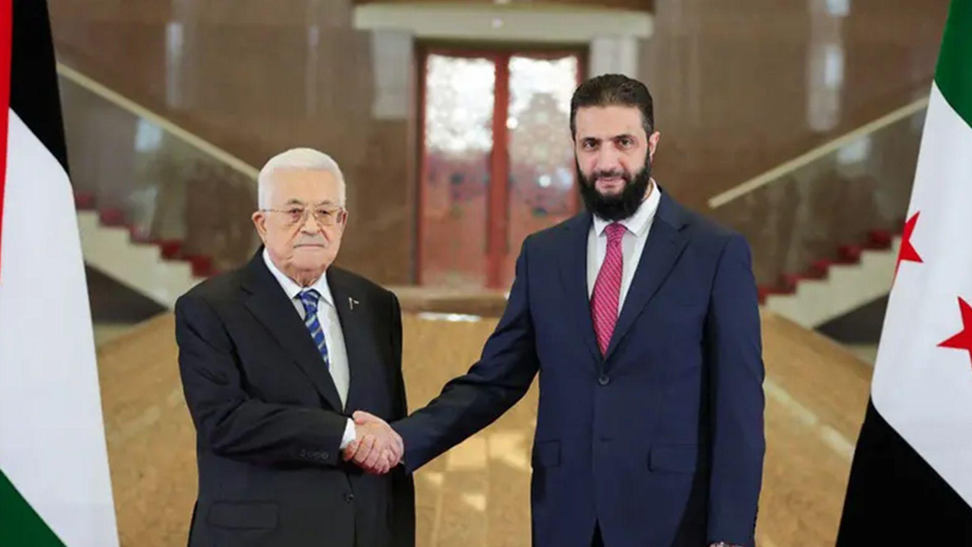 دوای نزیكەی 16 ساڵ سەرۆكی فەڵەستین سەردانی دیمەشقی كرد