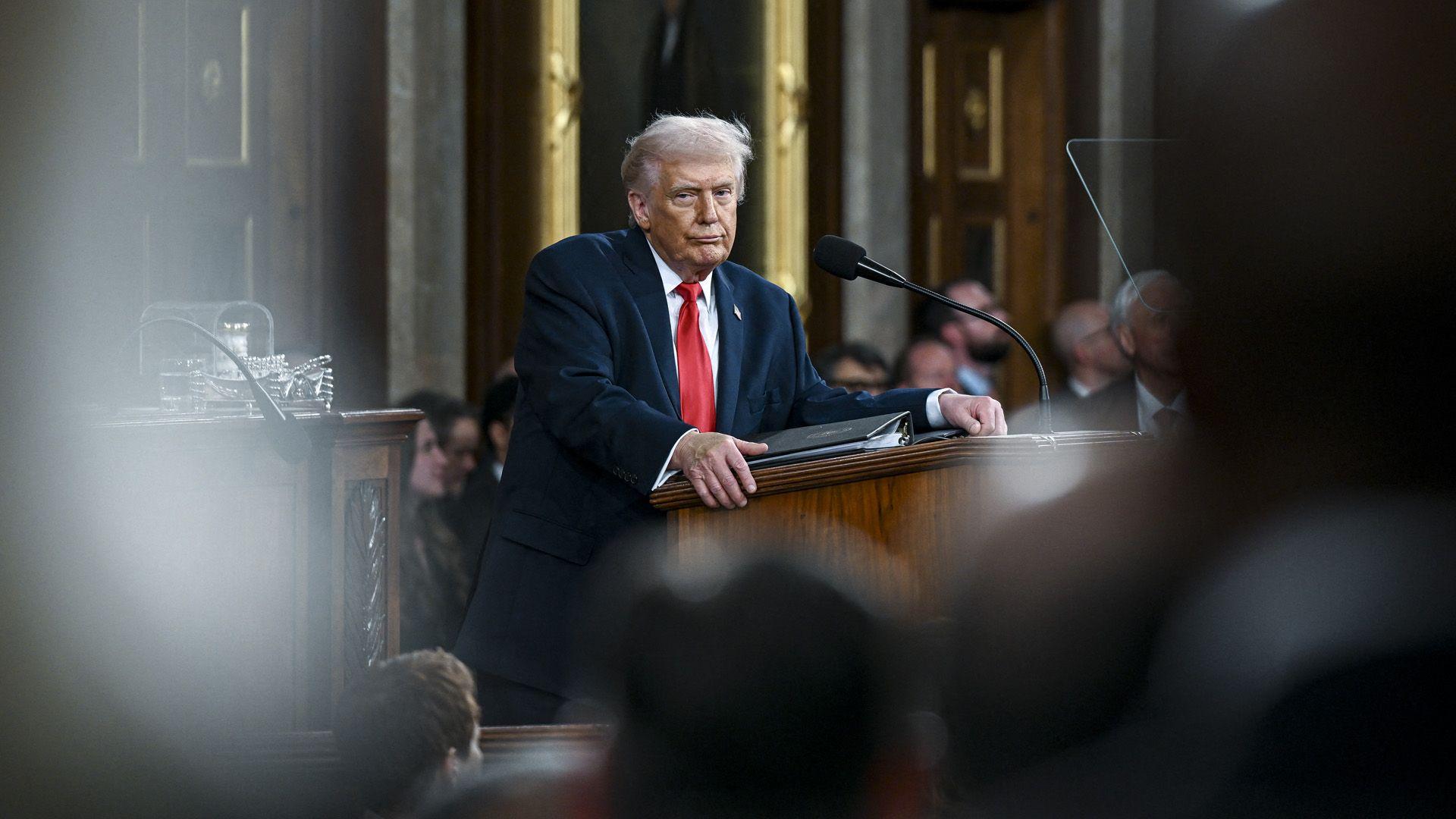 ترەمپ: کۆتاییم بە سەردەمی جەنگ و پاشاگەردانی هێنا