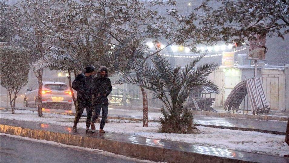 طقس العراق.. درجات حرارة منخفضة مع موجة امطار تجتاح أجواء البلاد