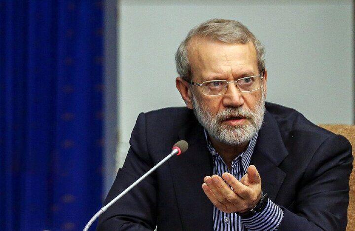 لاريجاني يفسر الرسالة الإسرائيلية من هجوم قطر