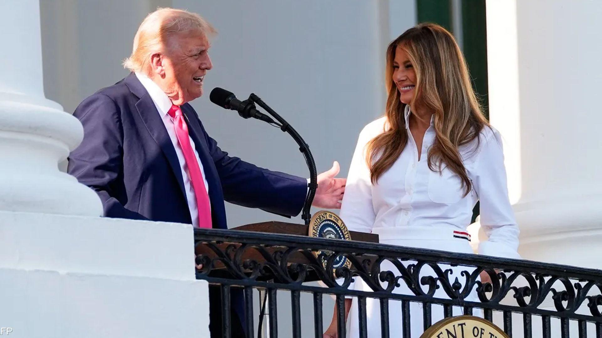 ترەمپ بەهۆی ژنەکەیەوە هەندێک لە هەڵسوکەوتەکانی گۆڕاوە