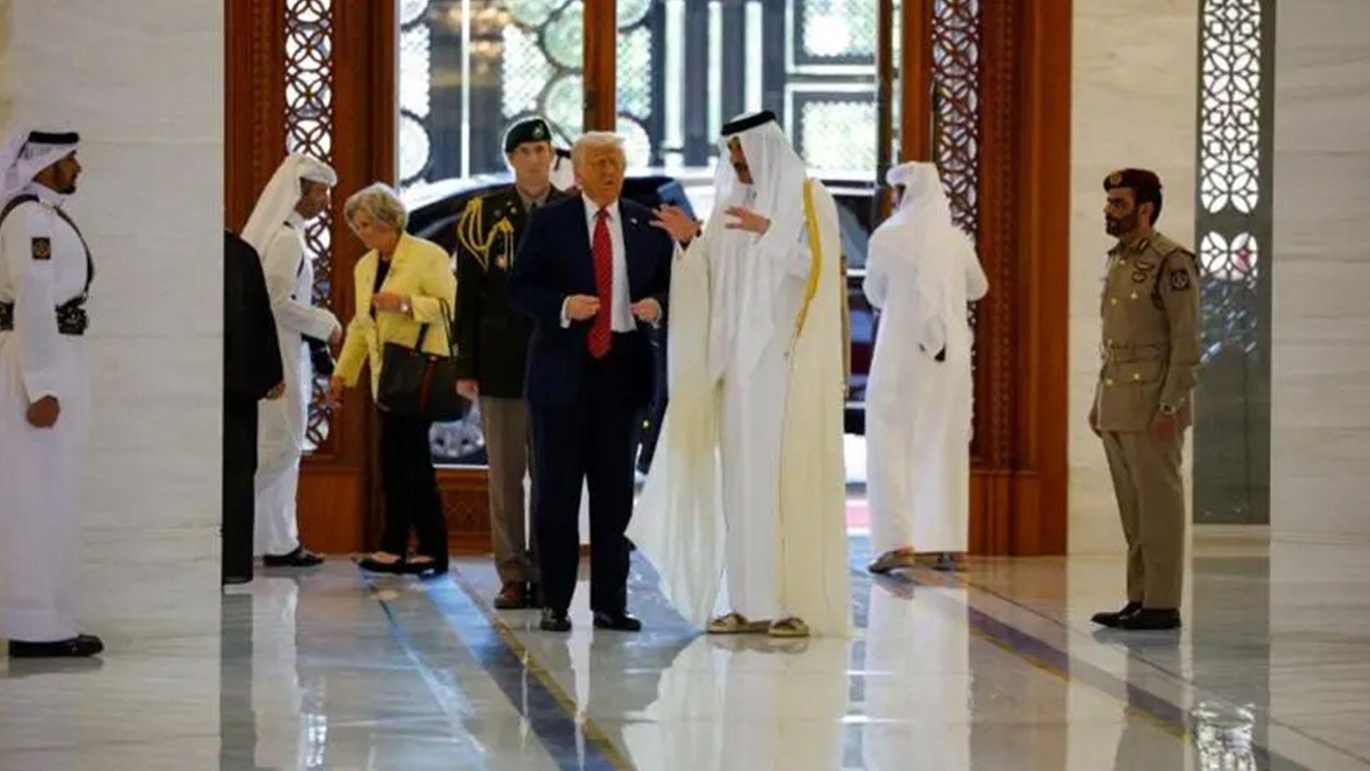 میری قەتەر بۆ ترەمپ دەزانم تۆ پیاوێکی ئاشتیخوازیت