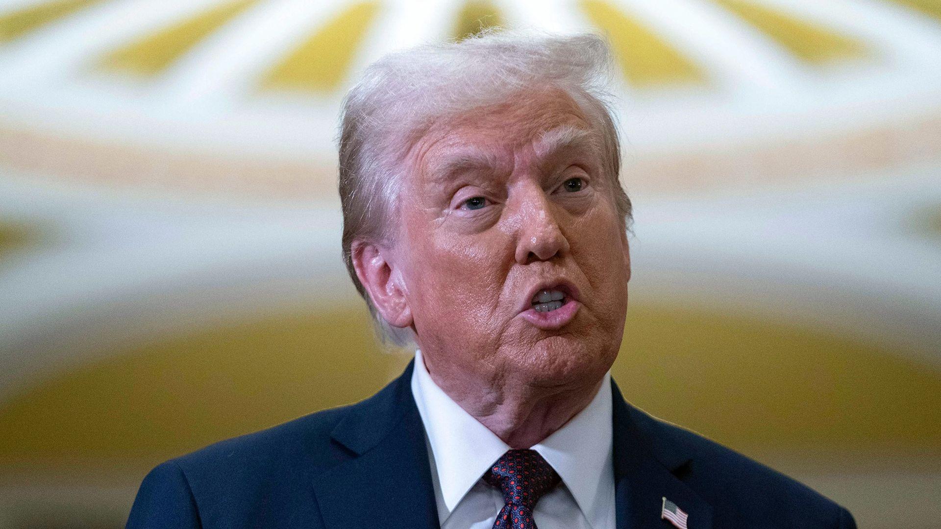 ترەمپ: زۆر لەبارەی هێرشی ئیسرائیل بۆ سەر کەرتی غەززە نازانم