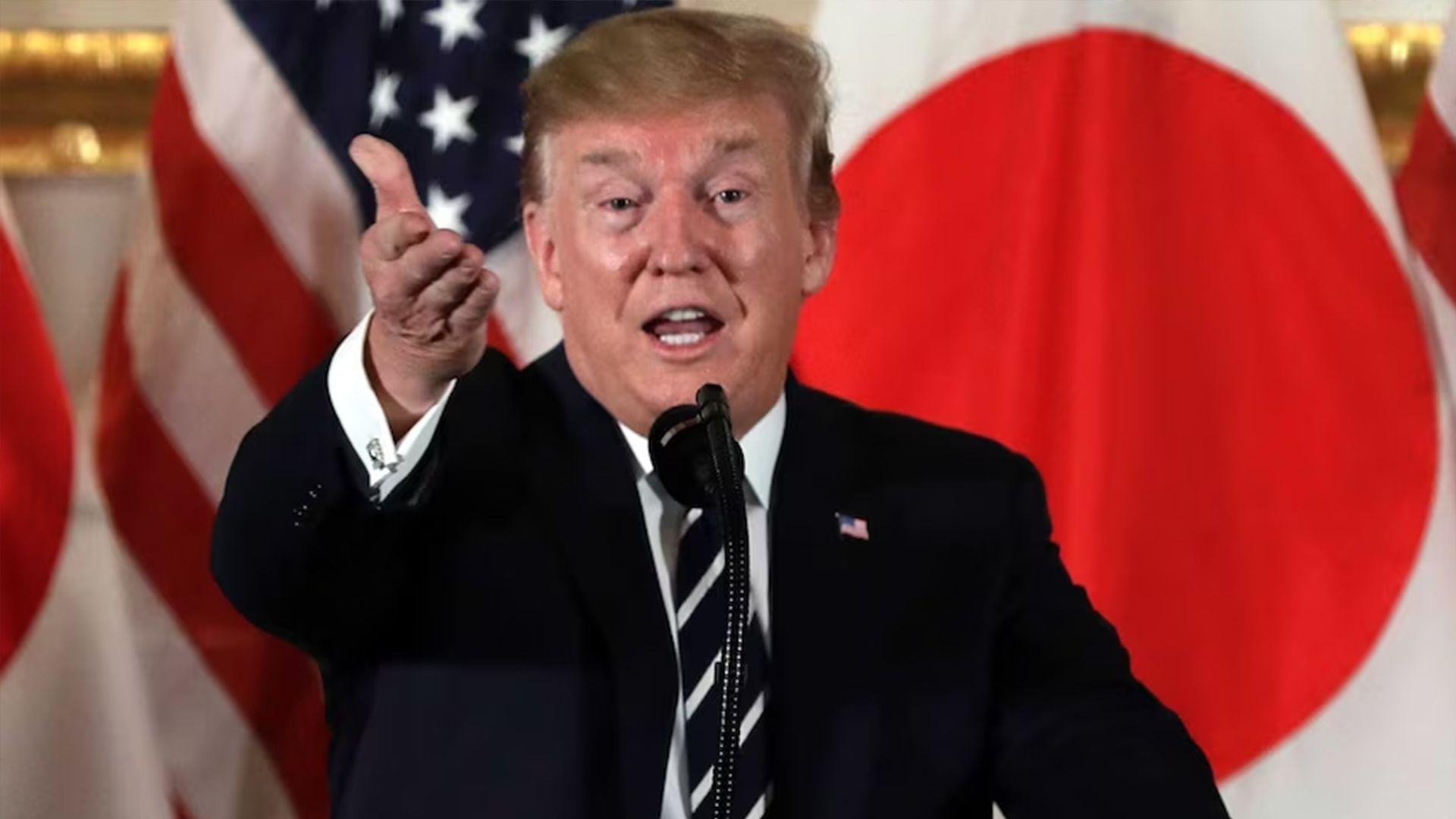 ترەمپ: ژاپۆن مامەڵەیەكی خراپی بازرگانی لەگەڵ ئەمریكا كردووە