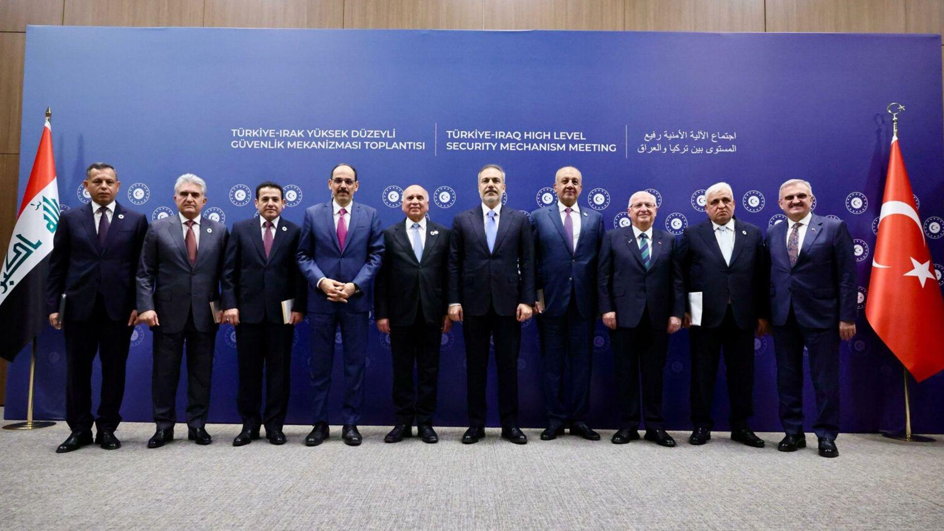 پێنجەمین كۆبوونەوەی لیژنەی باڵای ئەمنی عیراق و توركیا لە ئەنتاڵیا بەڕێوەچوو