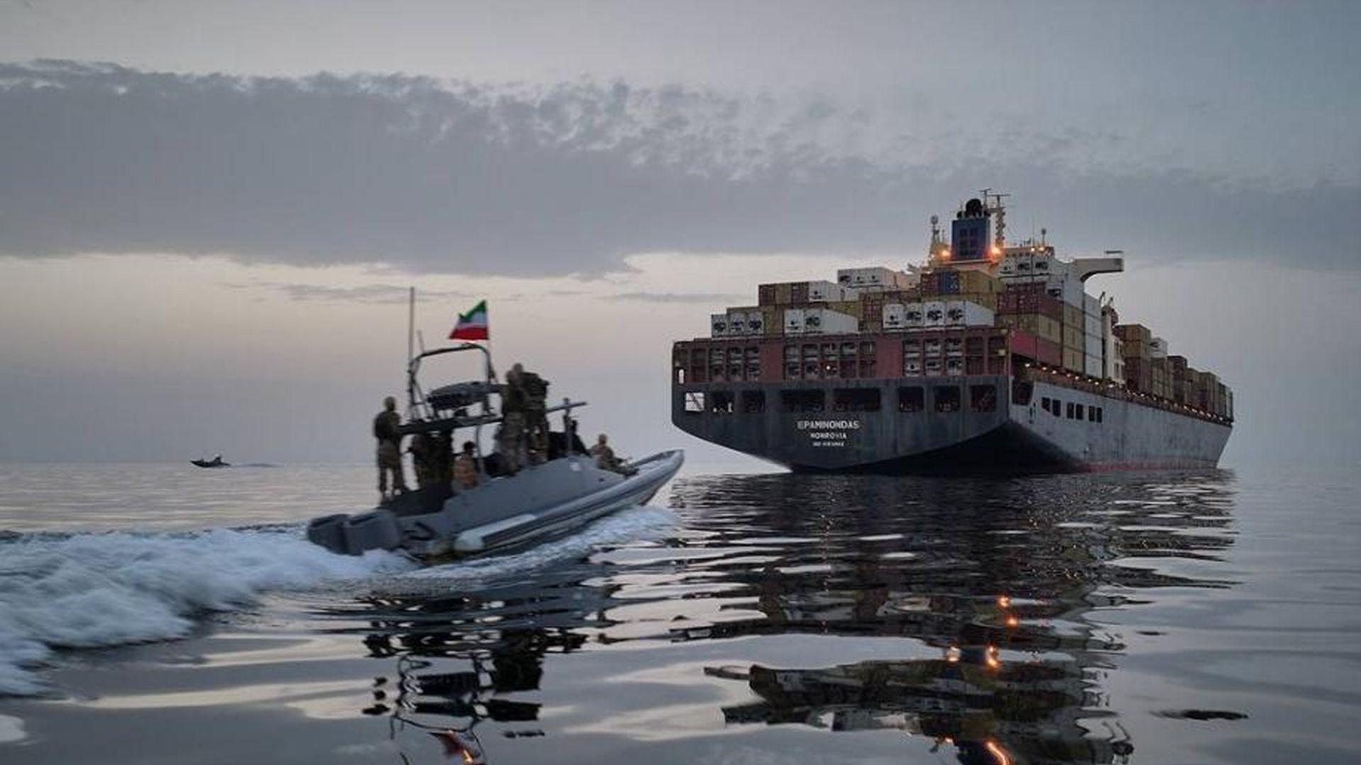 هێزی دەریایی سوپای پاسداران: هاتوچۆی ئارام لە گەروی هورمز پەیوەستە بە نەمانی هەڕەشەی دەستدرێژیکاران