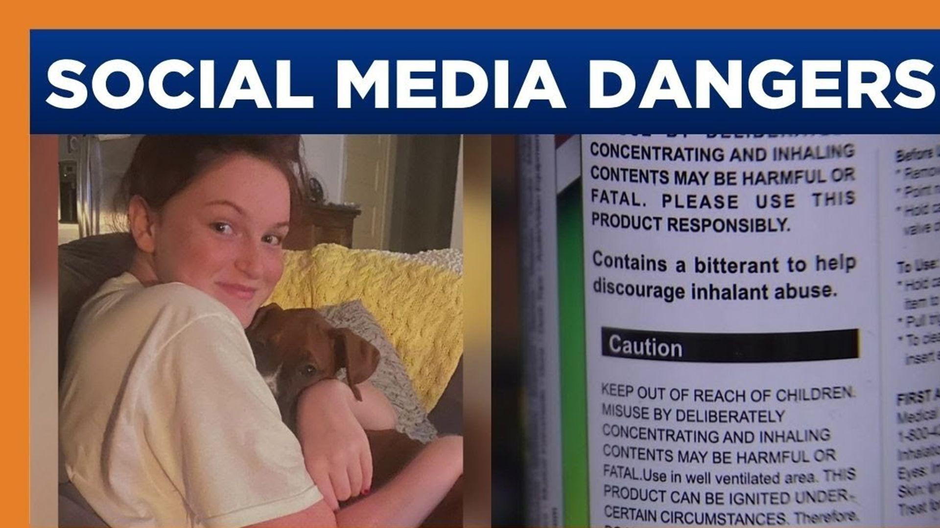 بەهۆی چاڵنجێكی تیكتۆكەوە، كچە تیكتۆكچییەكی ئەمریكی گیانیلەدەستدا.