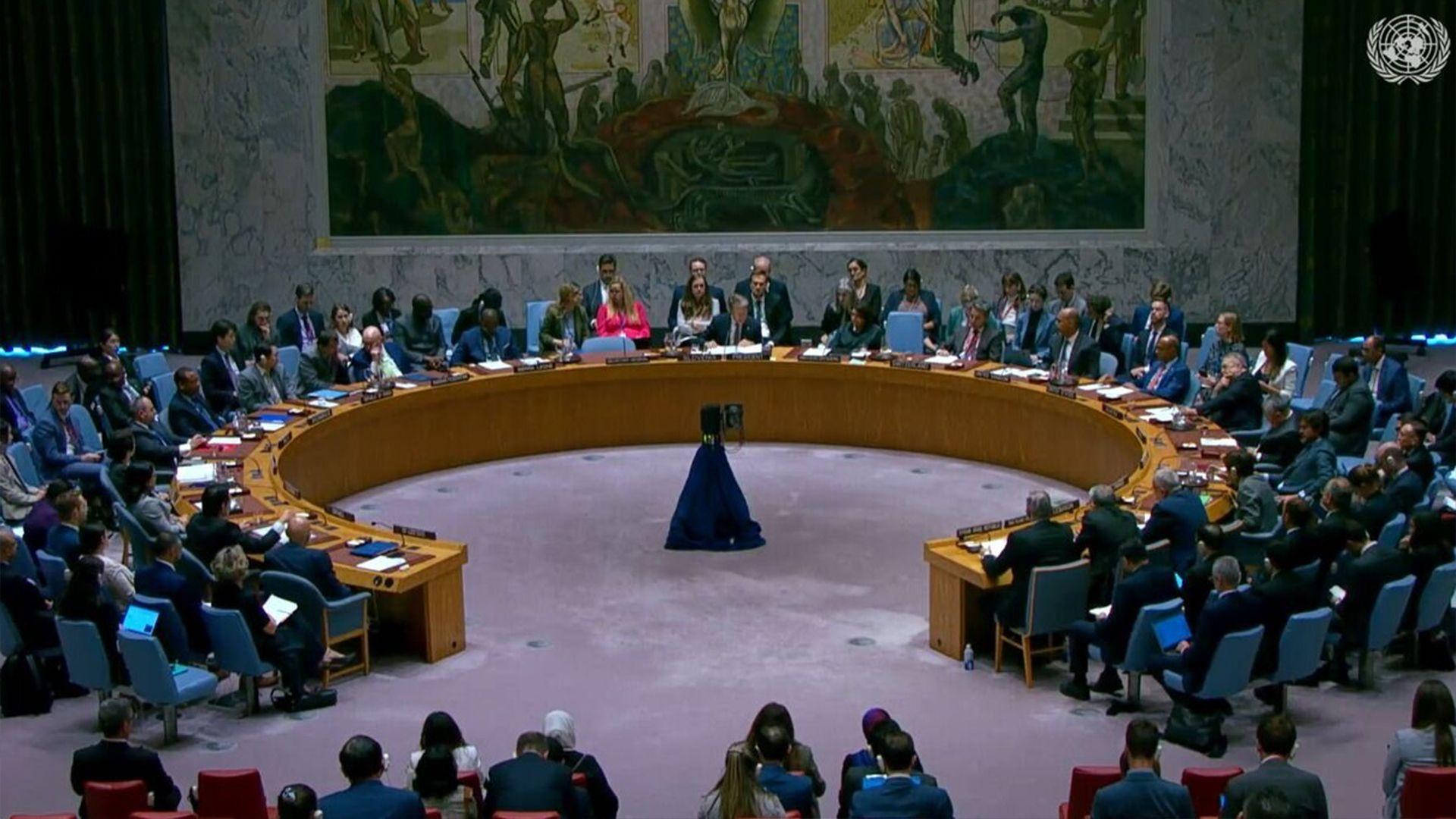 ئەنجومەنی ئاسایشی نێودەوڵەتی لە بارەی دۆخی عیراق كۆبووەوە