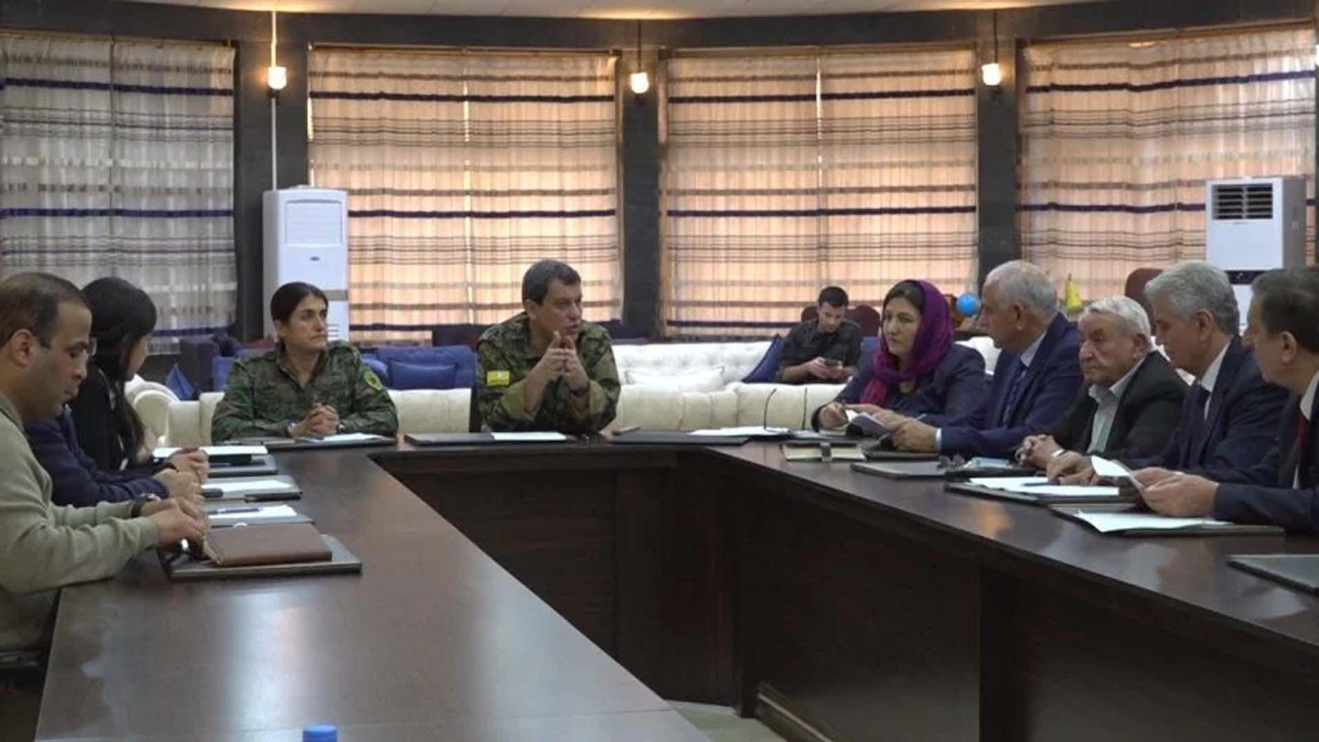 بۆ یەكەمجار پەیەدە و ئەنەكەسە لە حەسەكە كۆبوونەوە