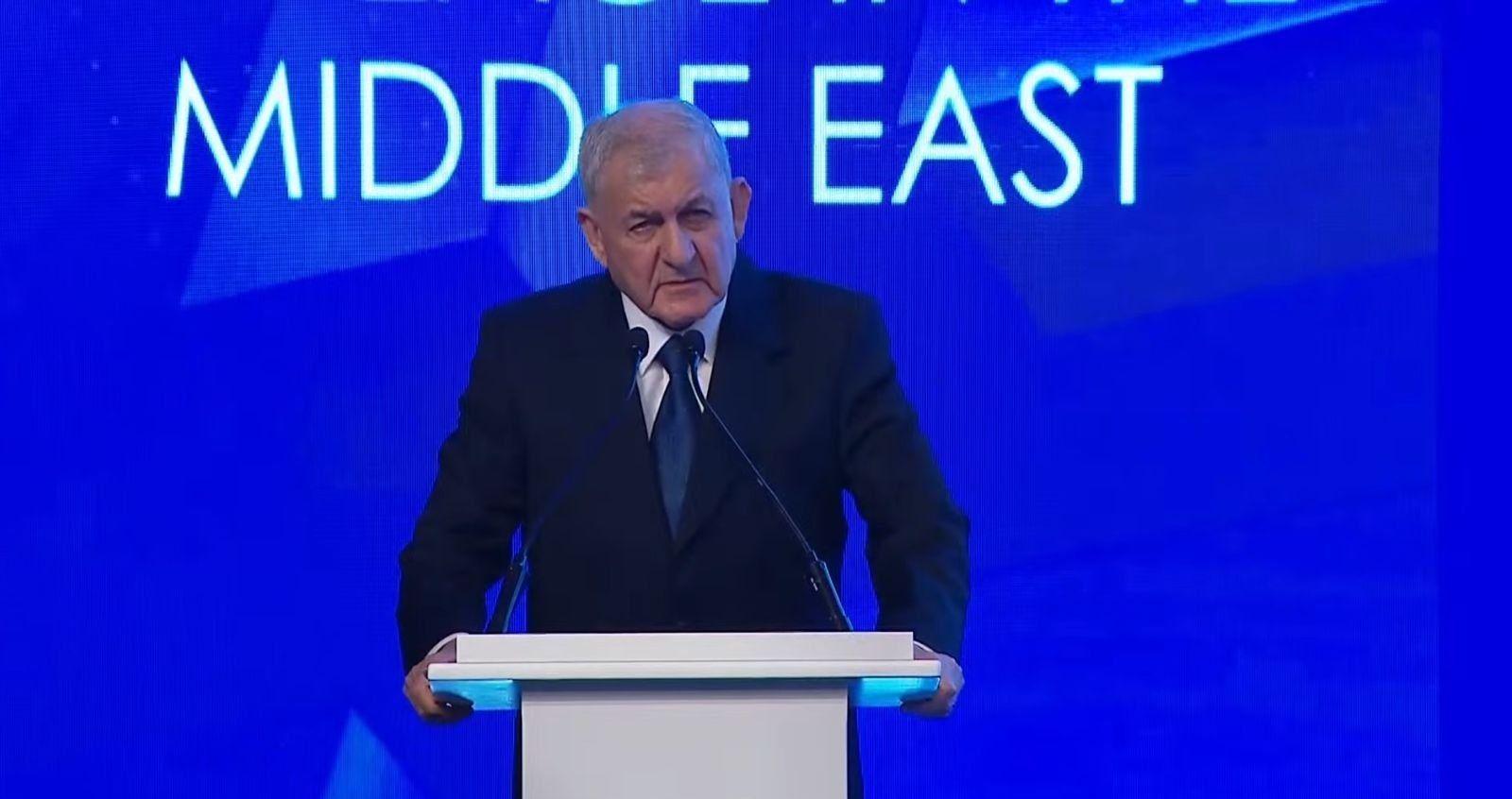 رئيس الجمهورية: الحكومة العراقية لديها خطة جيدة لتقديم خدمات أفضل