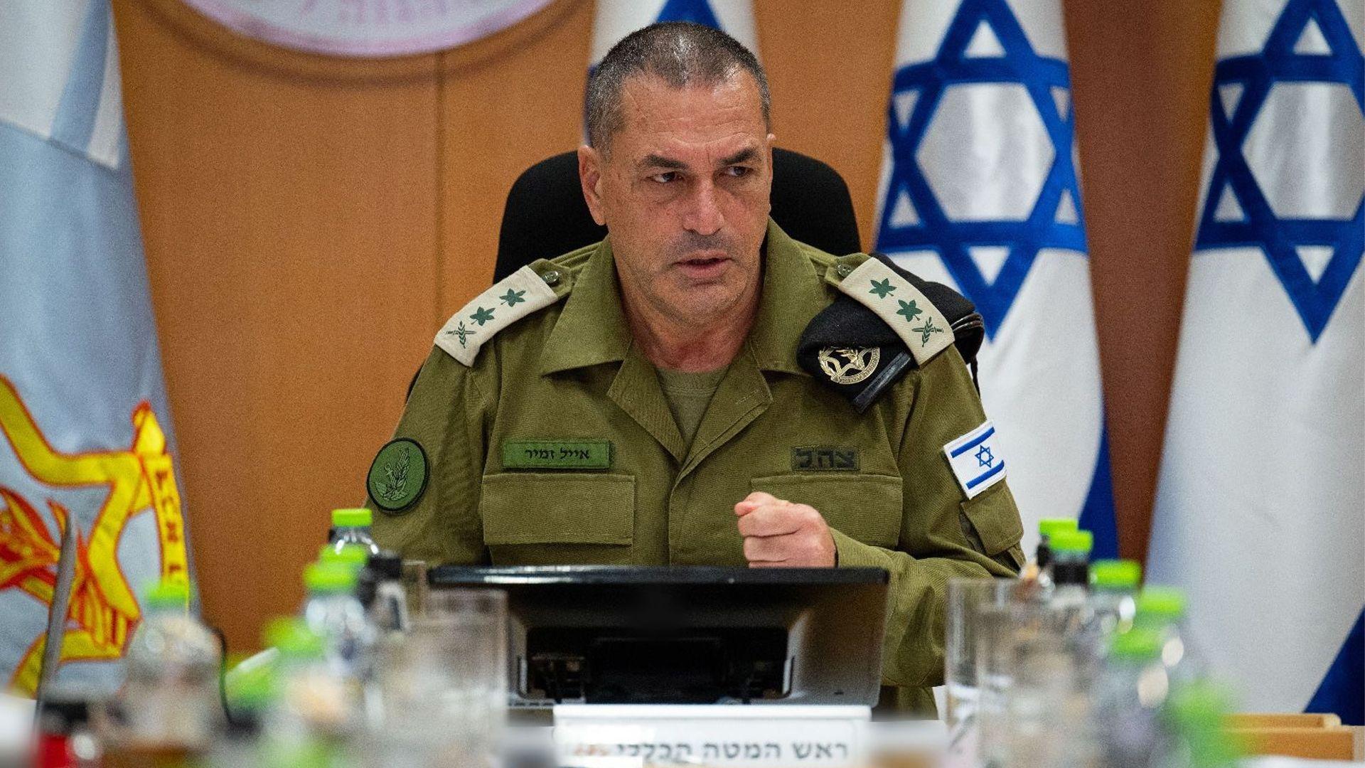 سەرۆک ئەرکانی سوپای ئیسرائیل: کۆنترؤڵکردنی تەواوەتی غەززە پێویستی بە شەش مانگ هەیە