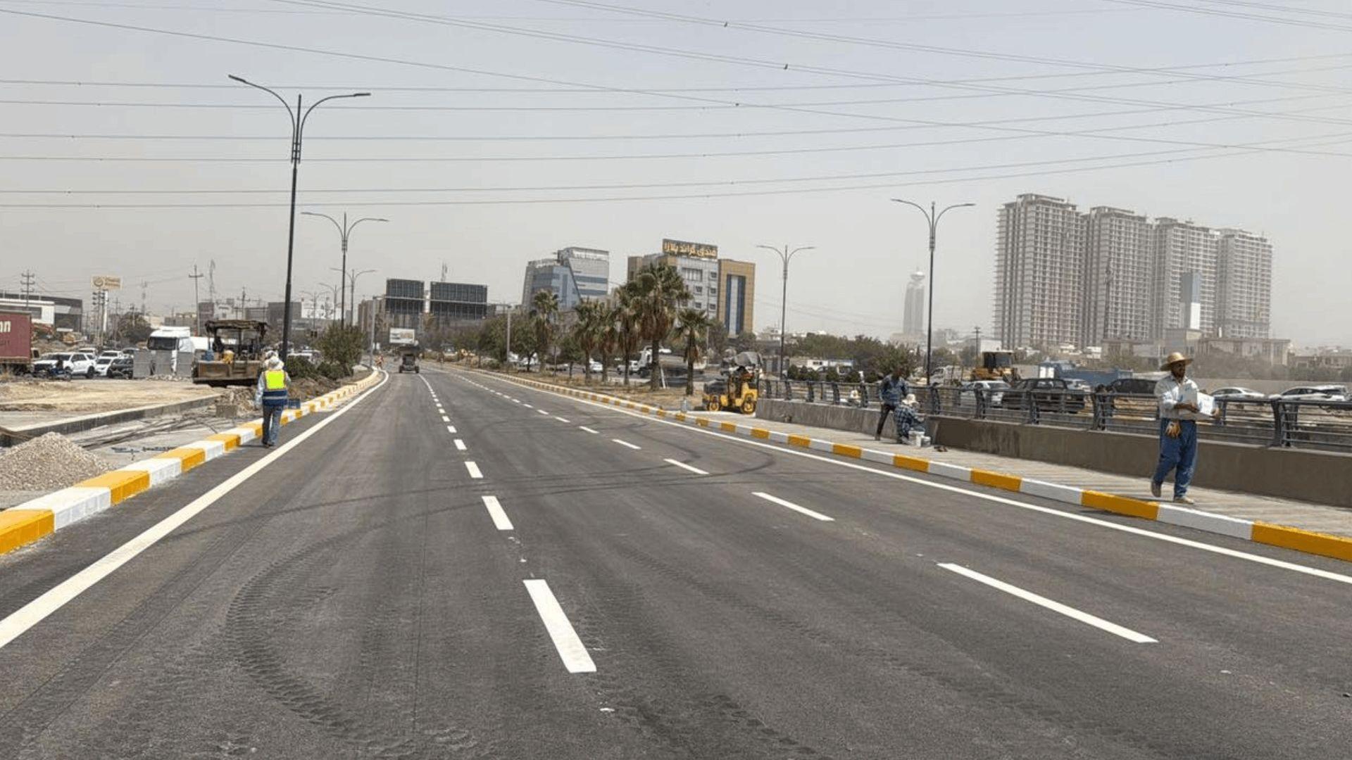 لە سبەینێوە دوو شەقامی لاوەکی لە شەقامی بازنەیی مەلیک مەحمود بەربەست دەکرێت