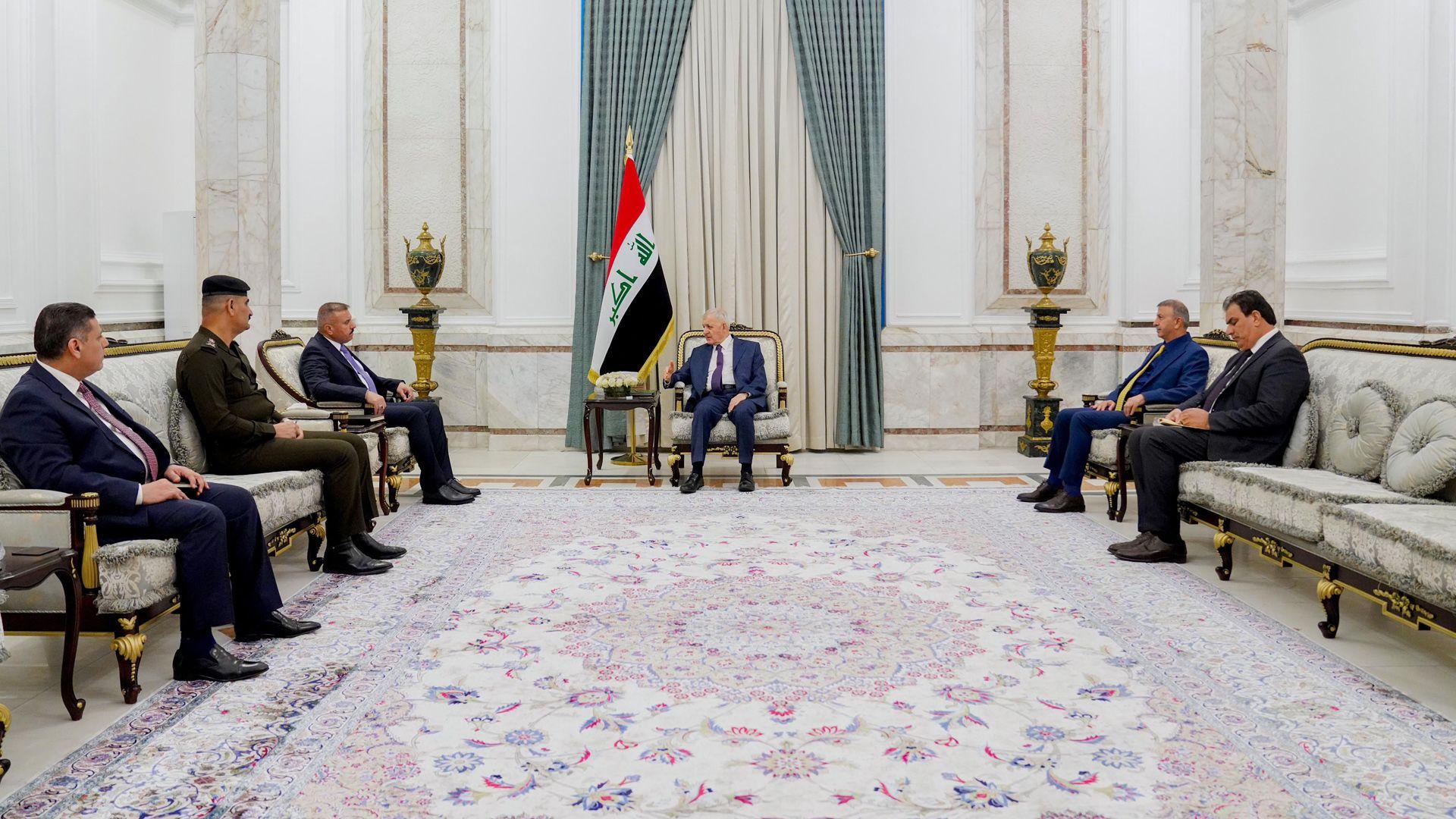 سەرۆک کۆمار: سەقامگیری ئەمنی بەردی بناغەی پێشکەوتنی وڵاتەکەیه