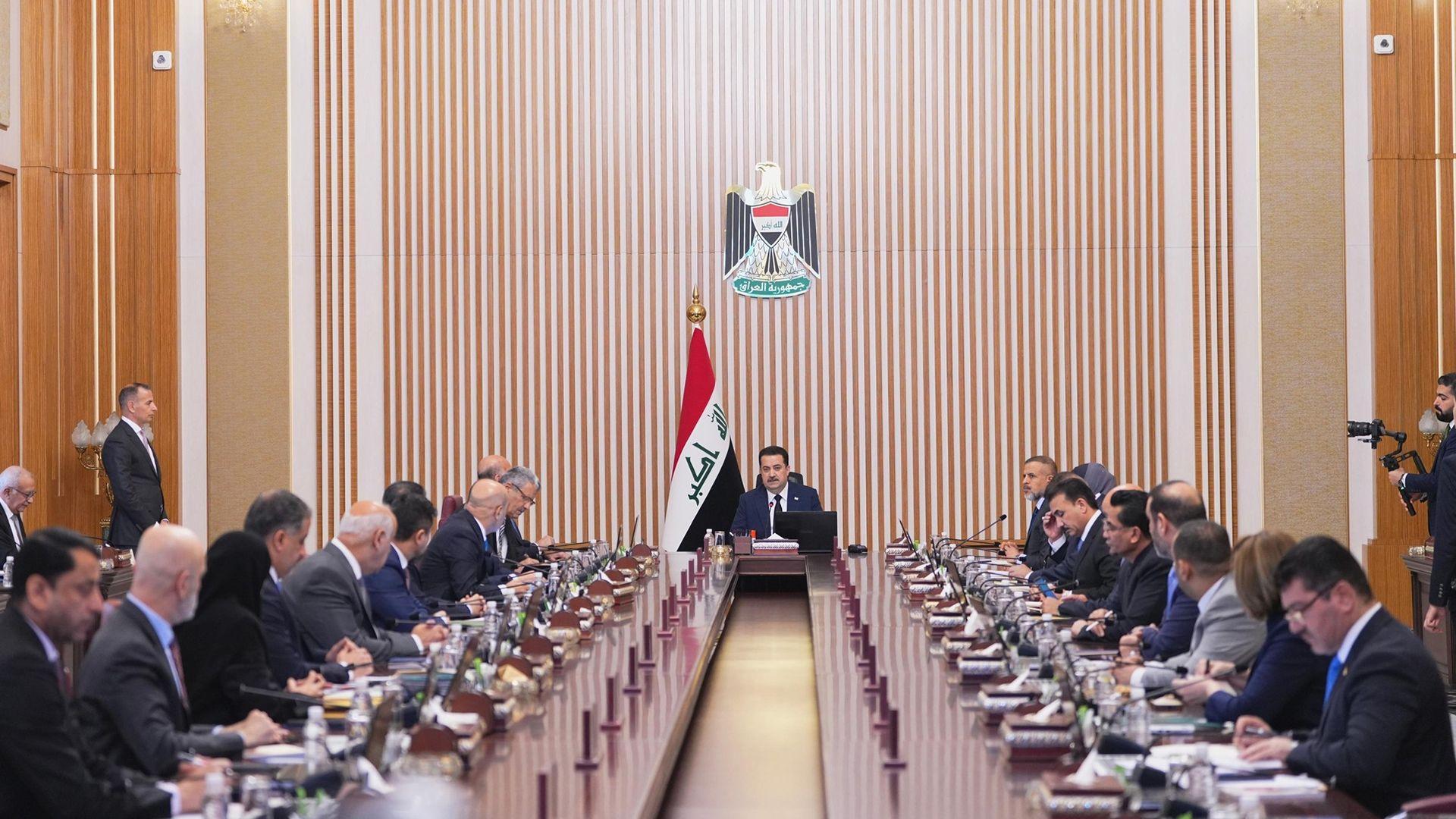 کۆبوونەوەی ئەنجومەنی وەزیرانی عیراق کۆتایی هات