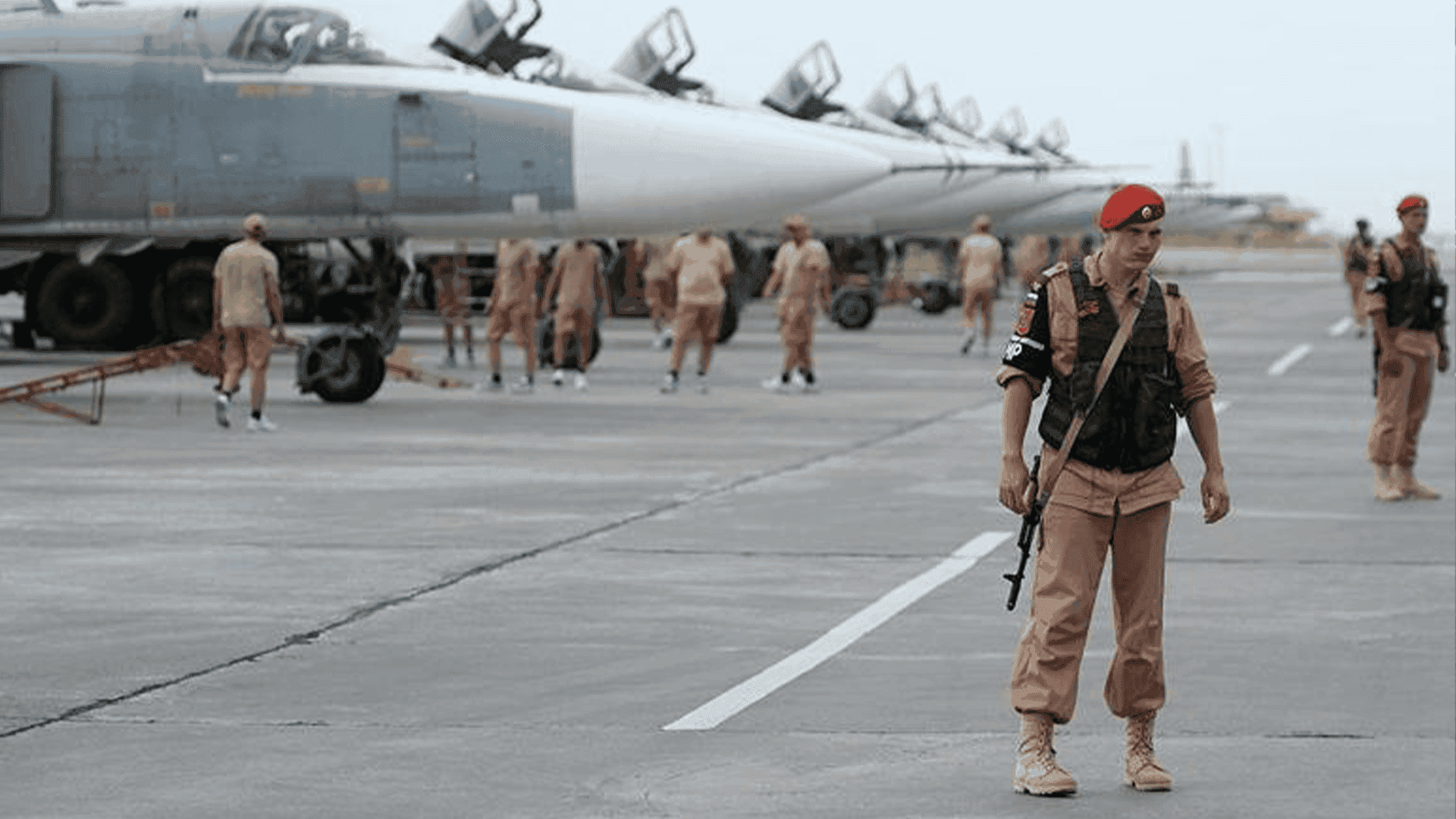 روسیا: نۆ هەزار هاوڵاتی سوریمان لە بنكەی ئاسمانی حمەیمیم پەناداوە