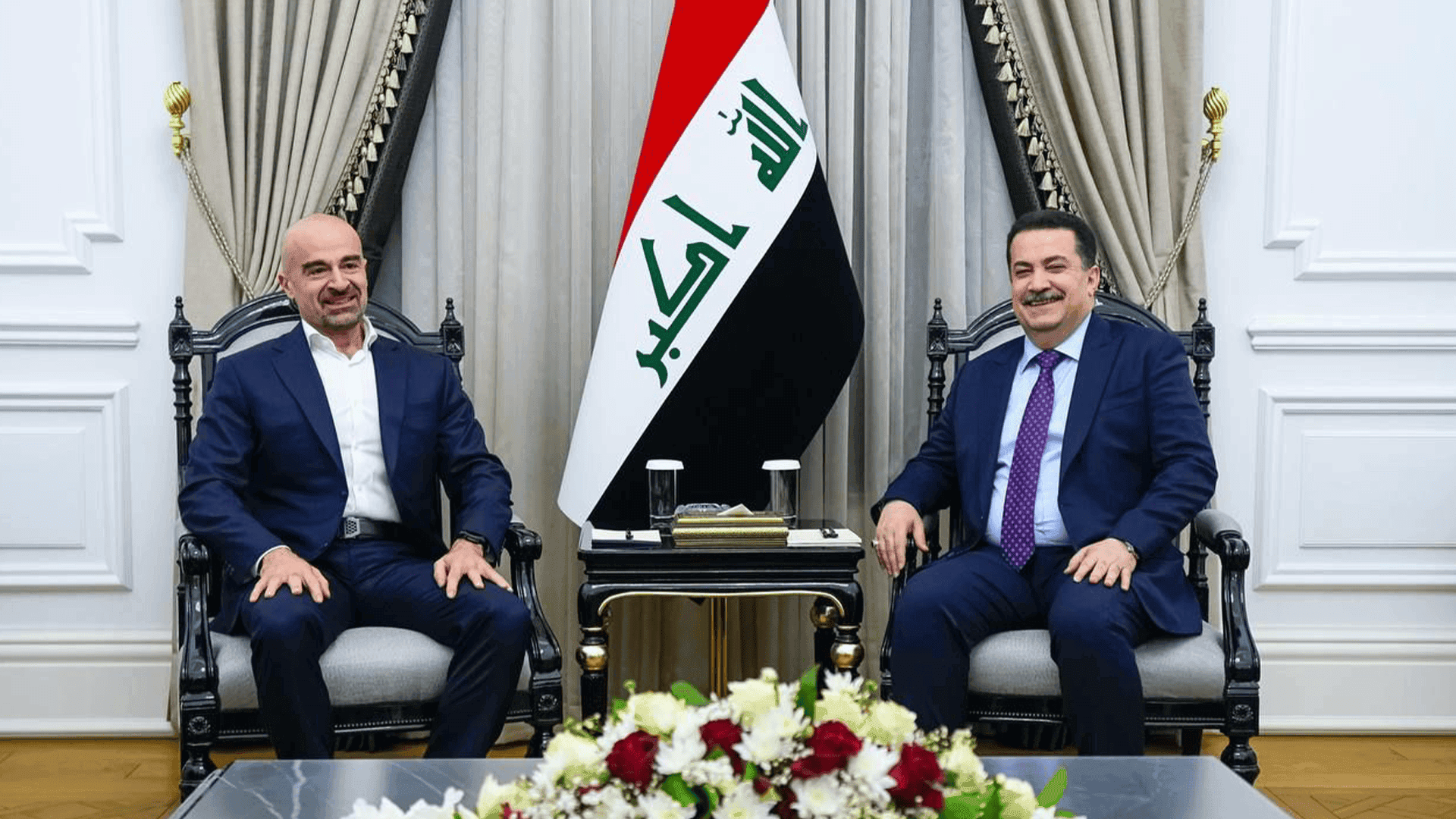 سەرۆكی یەكێتیی نیشتمانیی كوردستان و سەرۆك وەزیرانی عیراق كۆبوونەوە