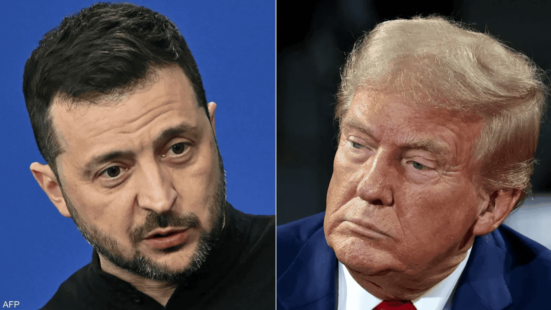 ترەمپ: ئەگەر کۆبوونەوەکەم لەگەڵ زێلینسکی باش بوو بڕیاری سێ قۆڵی دەدەم