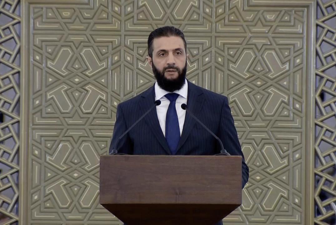 الشرع: الحكومة السورية حديثة الولادة وابتعدت في تشكيلتها عن مبدأ المحاصصة وذهبت باتجاه المشاركة.