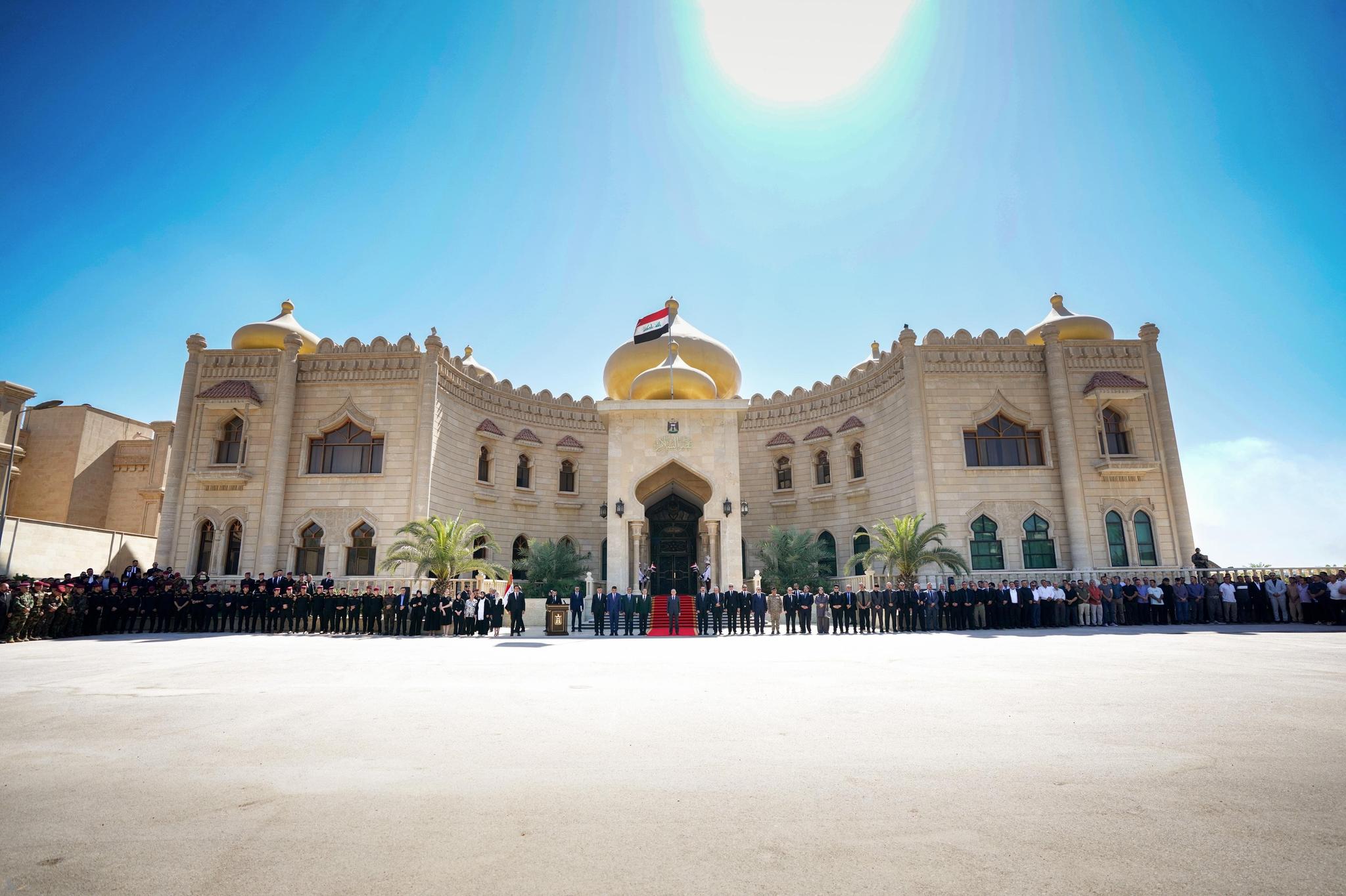 رئاسة الجمهورية تنظم وقفة استذكارية بمناسبة الذكرى الثامنة لرحيل الرئيس جلال طالباني