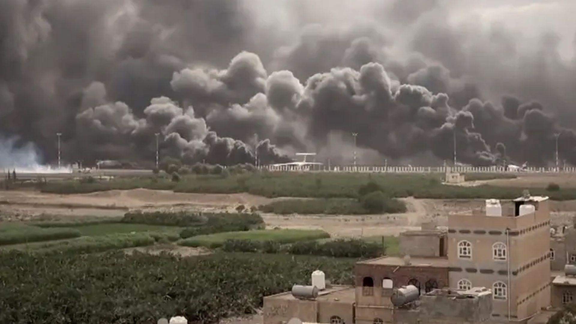 ئیسرائیل چەندین هێرشی ئاسمانی بۆسەر حوسییەکان لە یەمەن ئەنجامدا