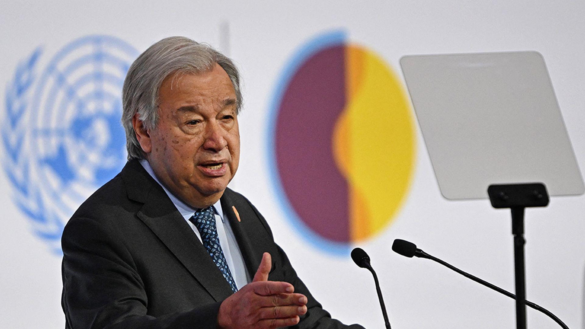 غوتيريش: أي قوة ستنشر في غزة يجب أن تحظى بتفويض من الأمم المتحدة