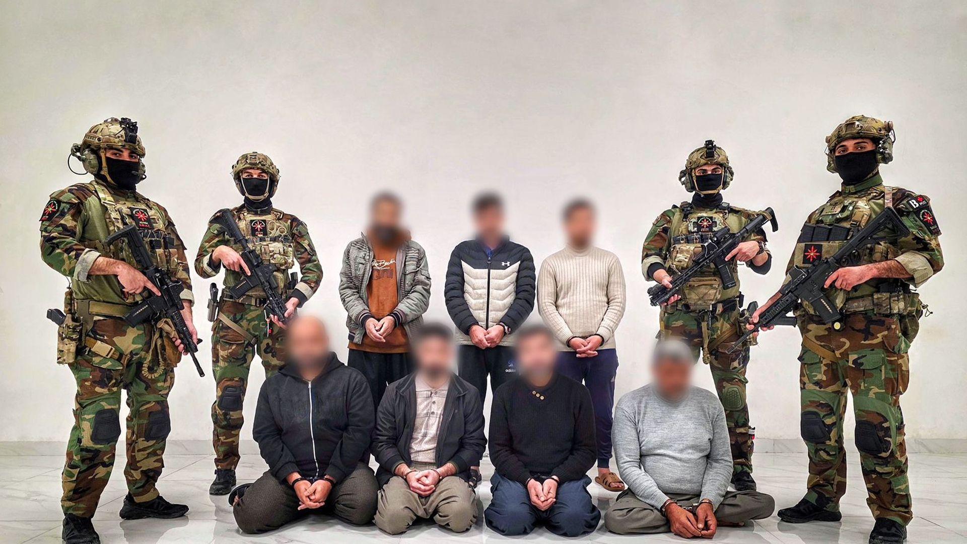 دەزگای ئاسایشی هەرێم دەستگیرکردنی حەوت تیـرۆریستی راگەیاند