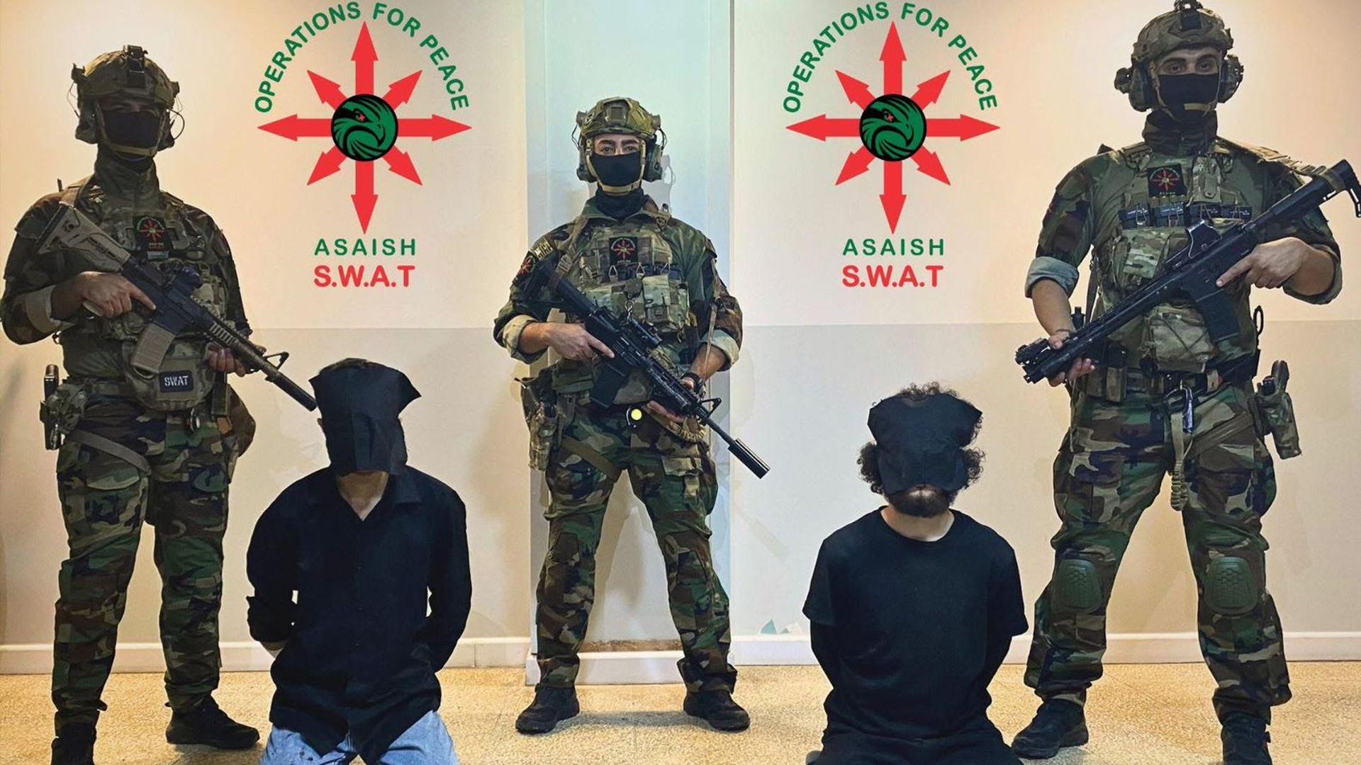 ئەو دوو چەکدارەی تەقەیان لە بنکەی پۆلیسی چوارچرا کرد دەستگیرکران