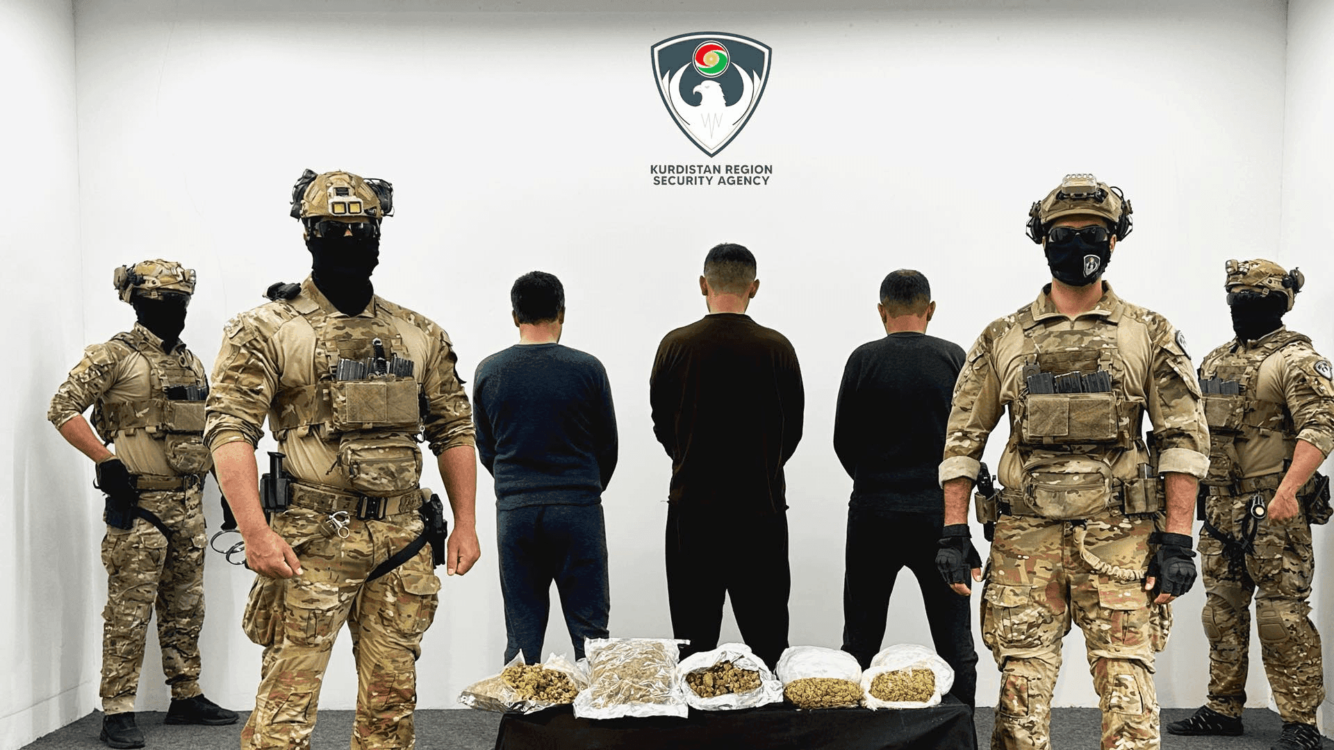 دەزگای ئاسایشی هەرێم: سێ بازرگانی مادە هۆشبەرەکانمان دەستگیرکرد