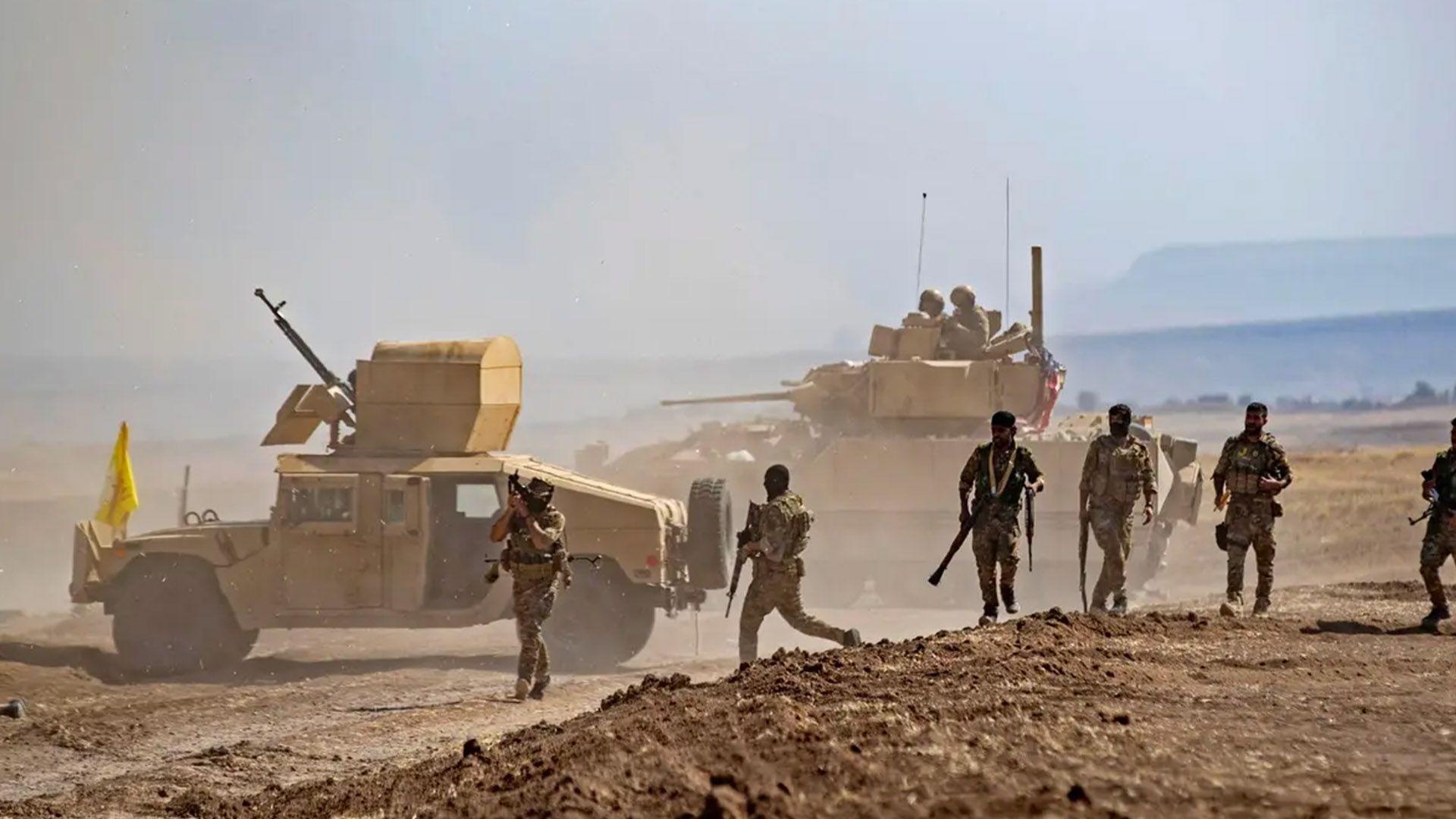 هەسەدە: لە گوندەكانی مەنبج و دێرحەفر نۆ چەكداری گروپەكان كوژراون