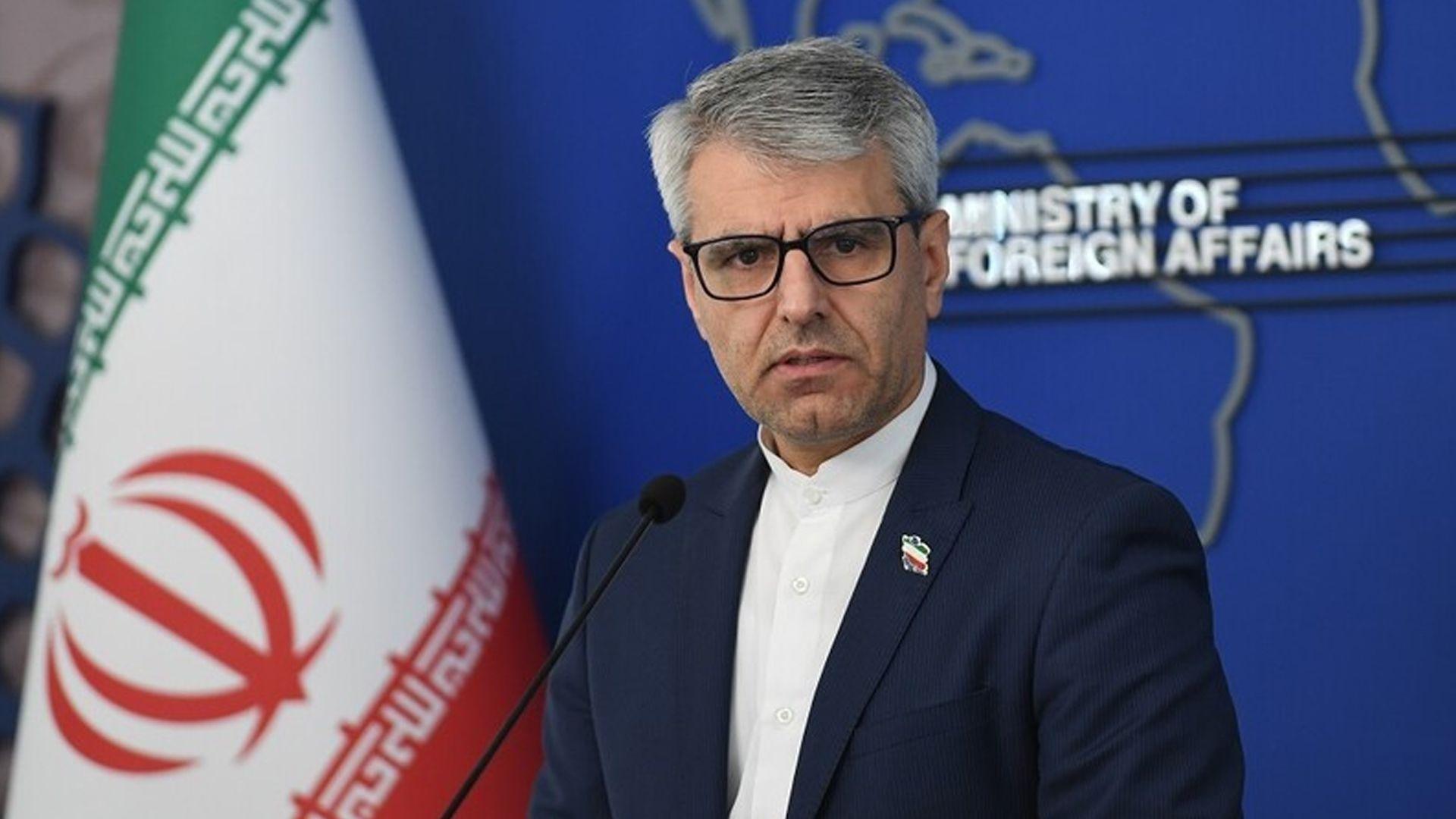 ئیسماعیل بەقائی: لە رێگەی قەتەرەوە پێشنیازی ئەمریکامان پێگەیشتووە و تاوتوێی دەکەین