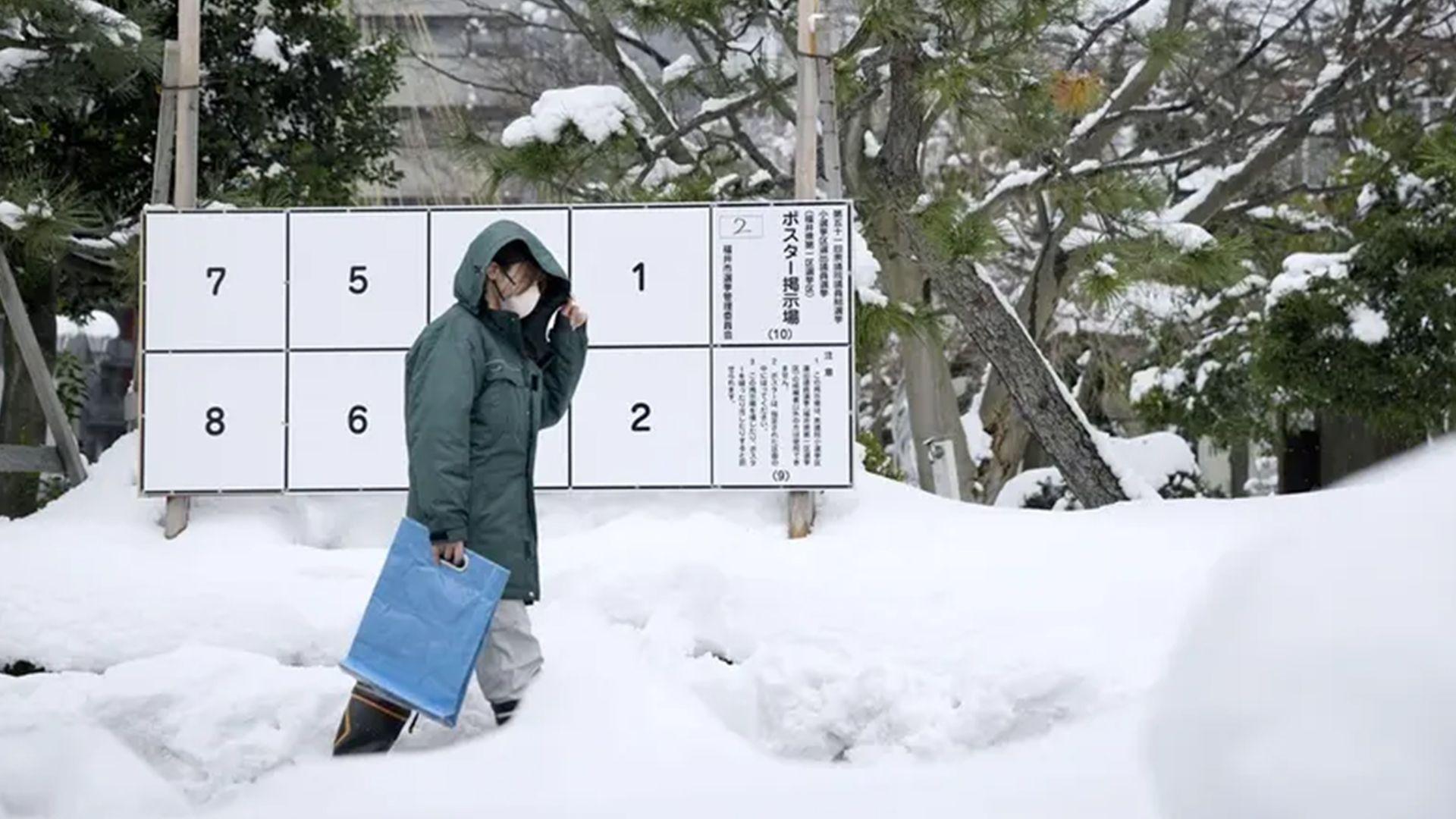 لە ژاپۆن بەهۆی بەفربارینەوە 46 کەس گیانیان لەدەستداوە