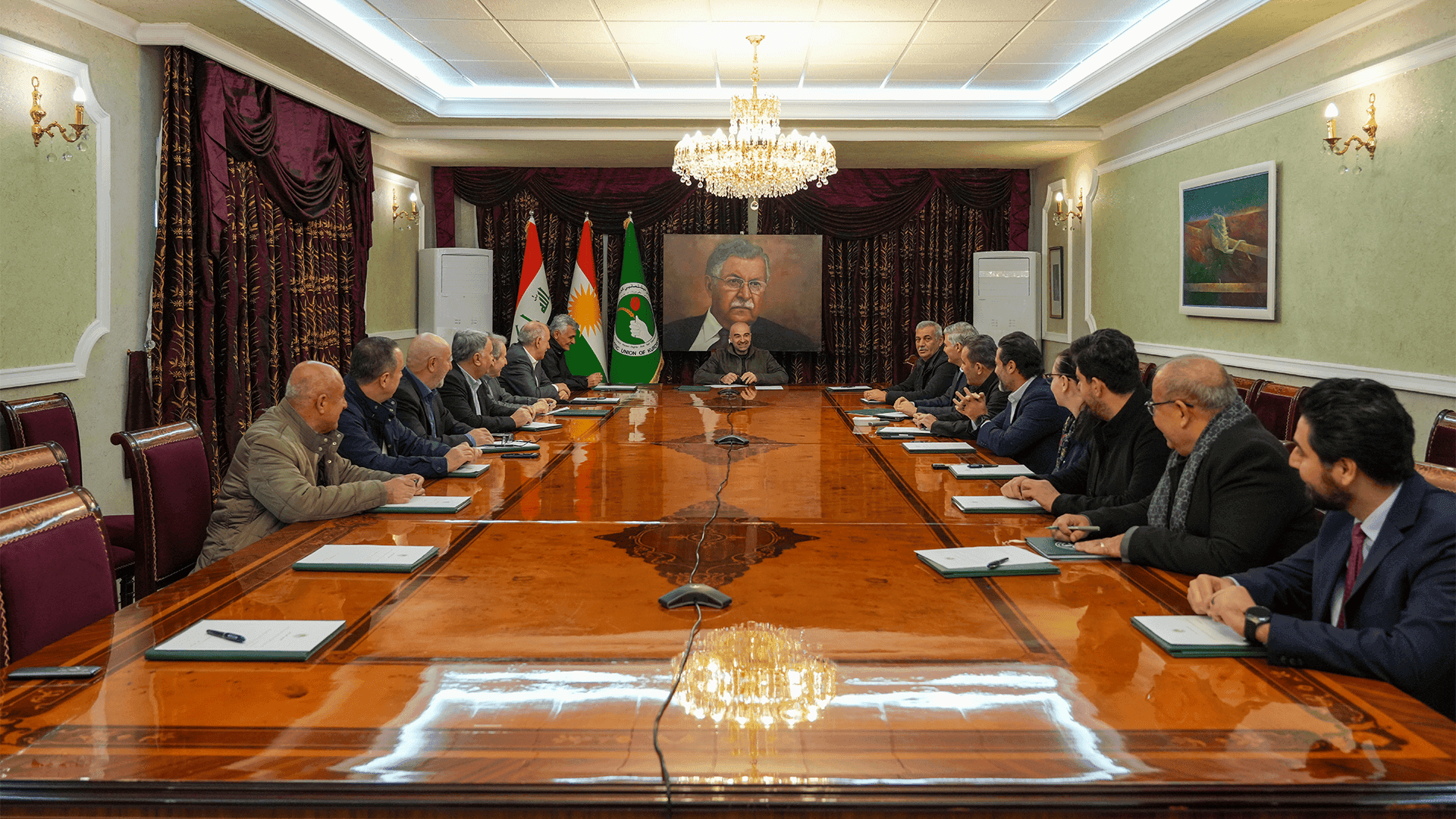 مەکتەبی سیاسی یەکێتی کۆبووەوە