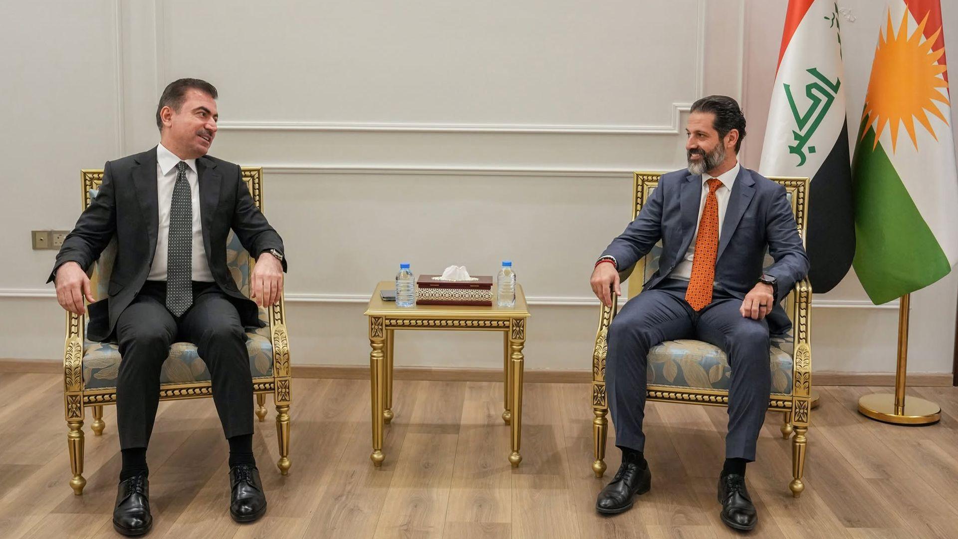 قوباد تاڵەبانی سەردانی وەزارەتی پلاندانانی کرد