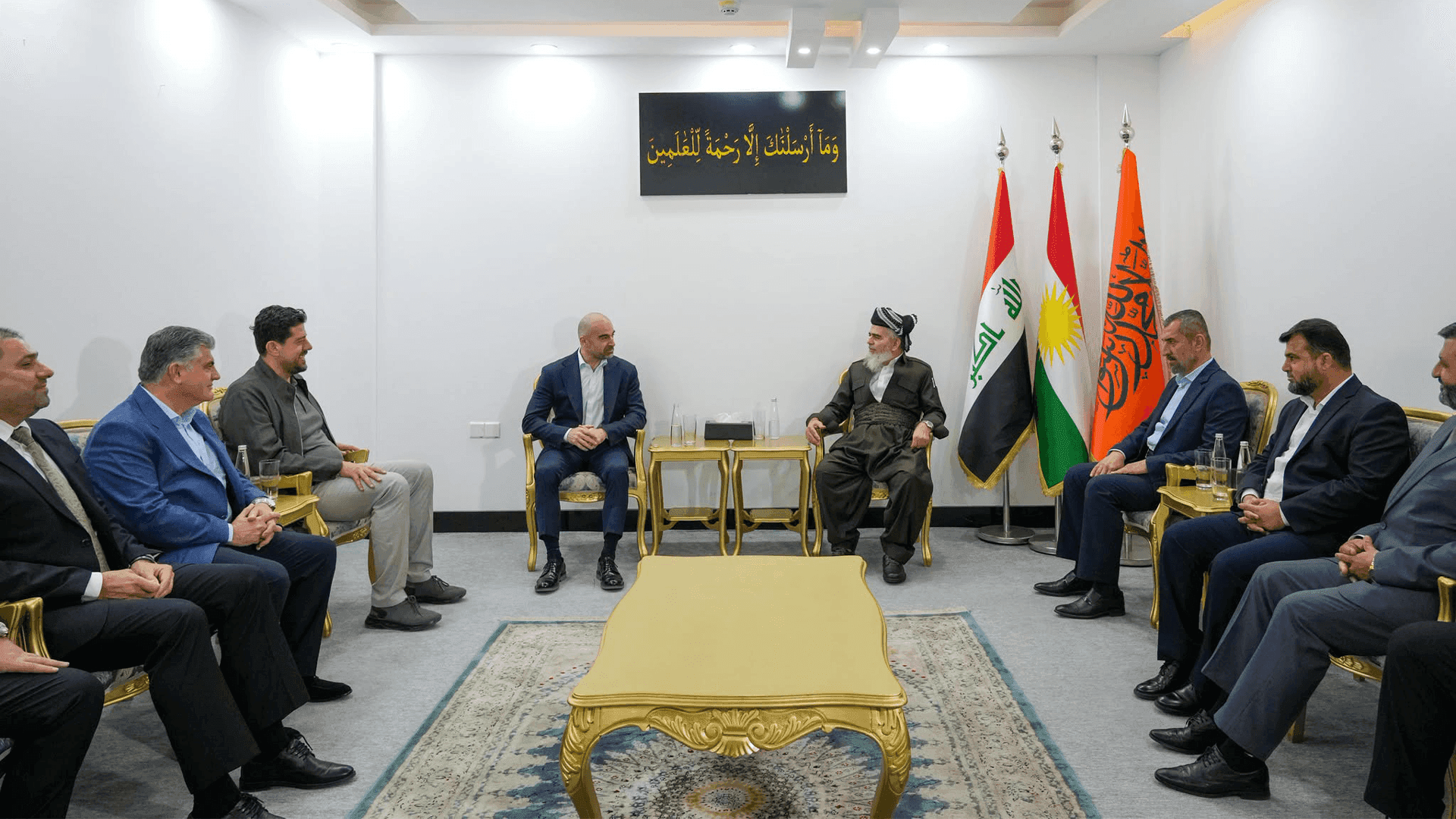 بافڵ جەلال تاڵەبانی و عەلی باپیر کۆبوونەوە