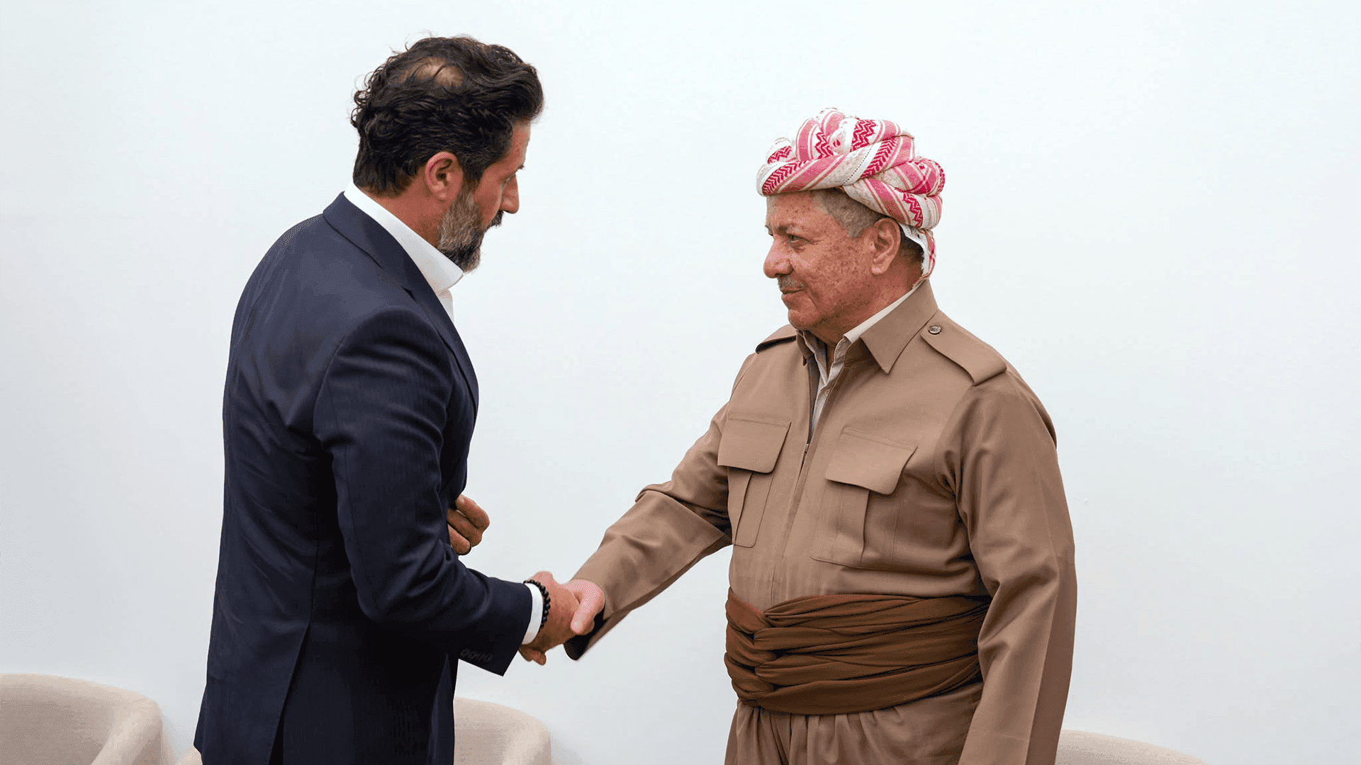 قوباد تاڵەبانی بەشداری لە پرسەی عەبدولواحید ئیبراهیم شێخ عەبدولسەلام بارزانی کرد