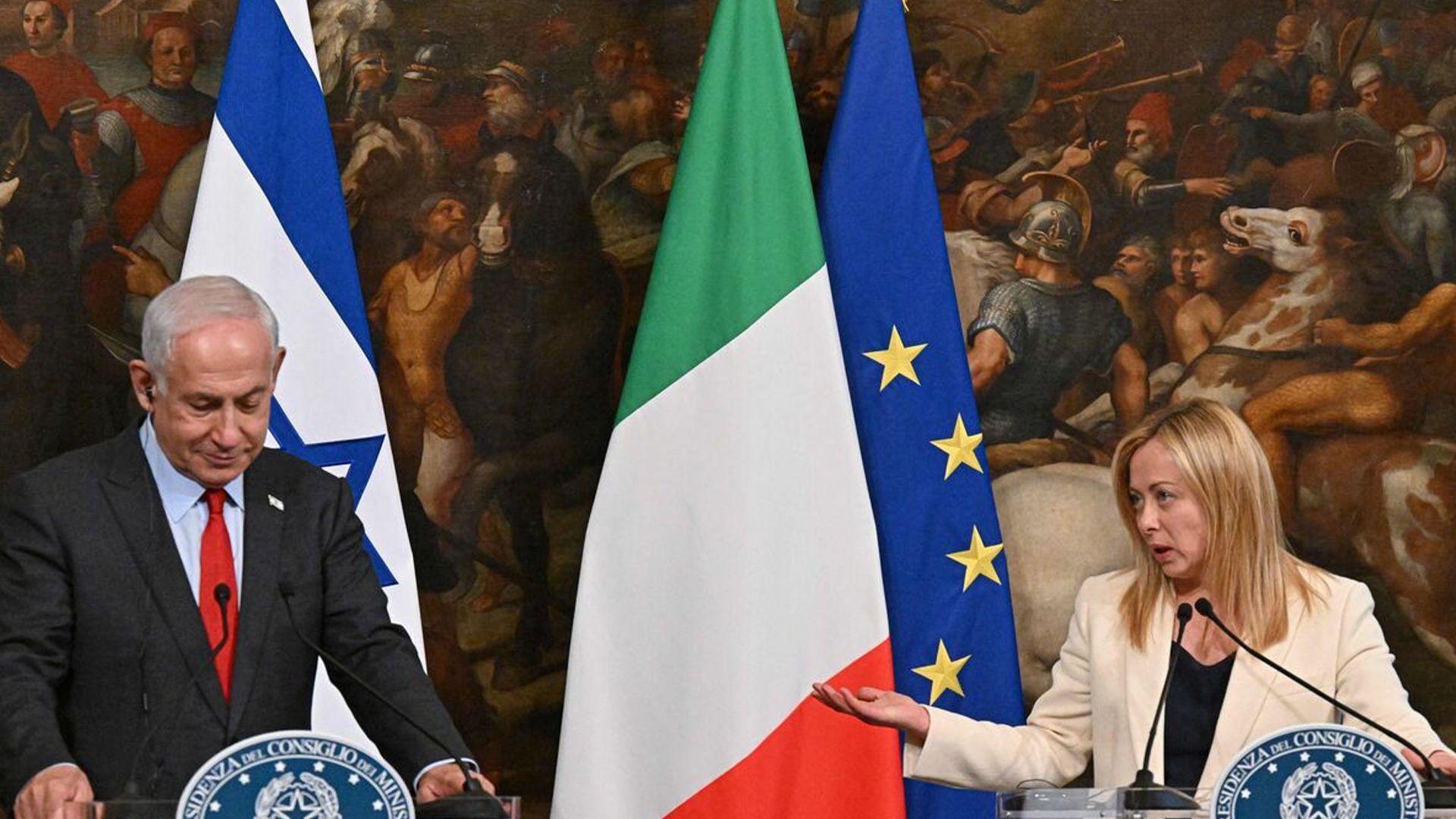 سەرۆک وەزیرانی ئیتالیا:رێککەوتنی بەرگریمان لەگەڵ ئیسرائیل هەڵپەسارد