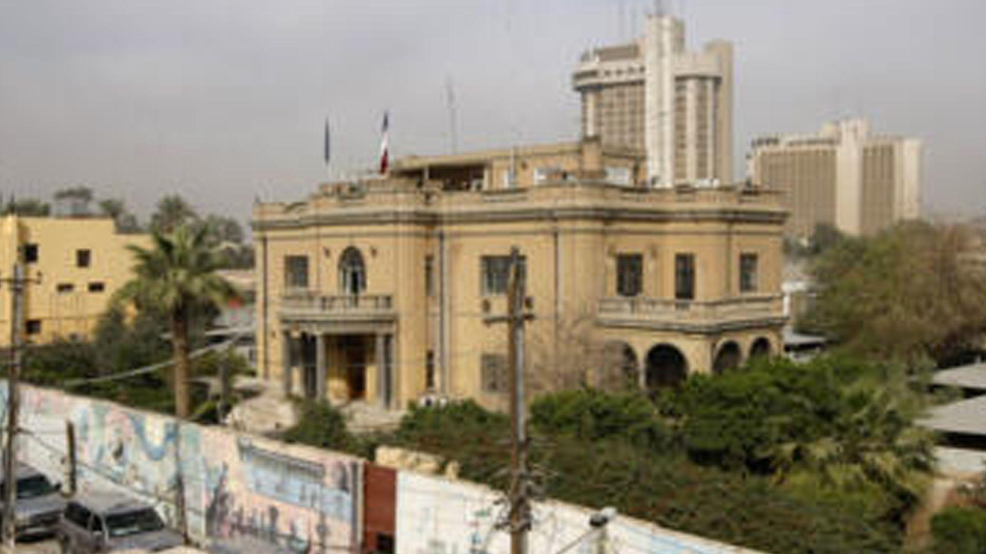 میراتگرانی خاوەن بینای باڵیۆزخانەی فەرەنسا لە بەغداد داوای 21.5 ملیۆن یۆرۆ لە پاریس دەکەن