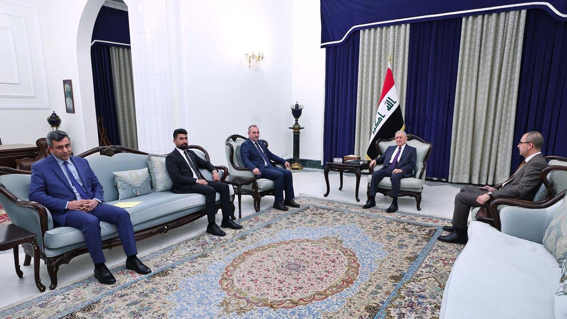 د. لەتیف رەشید، سەرۆک کۆماری عیراق: پێویستە مافی ئێزیدییەکان پارێزراو بێت