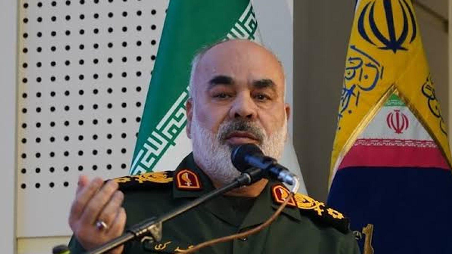 فەرماندەی هێزی زەمینیی سوپای پاسدارانی: باکوری رۆژاوای ئێران دەکەینە گوڕستانی دوژمنان