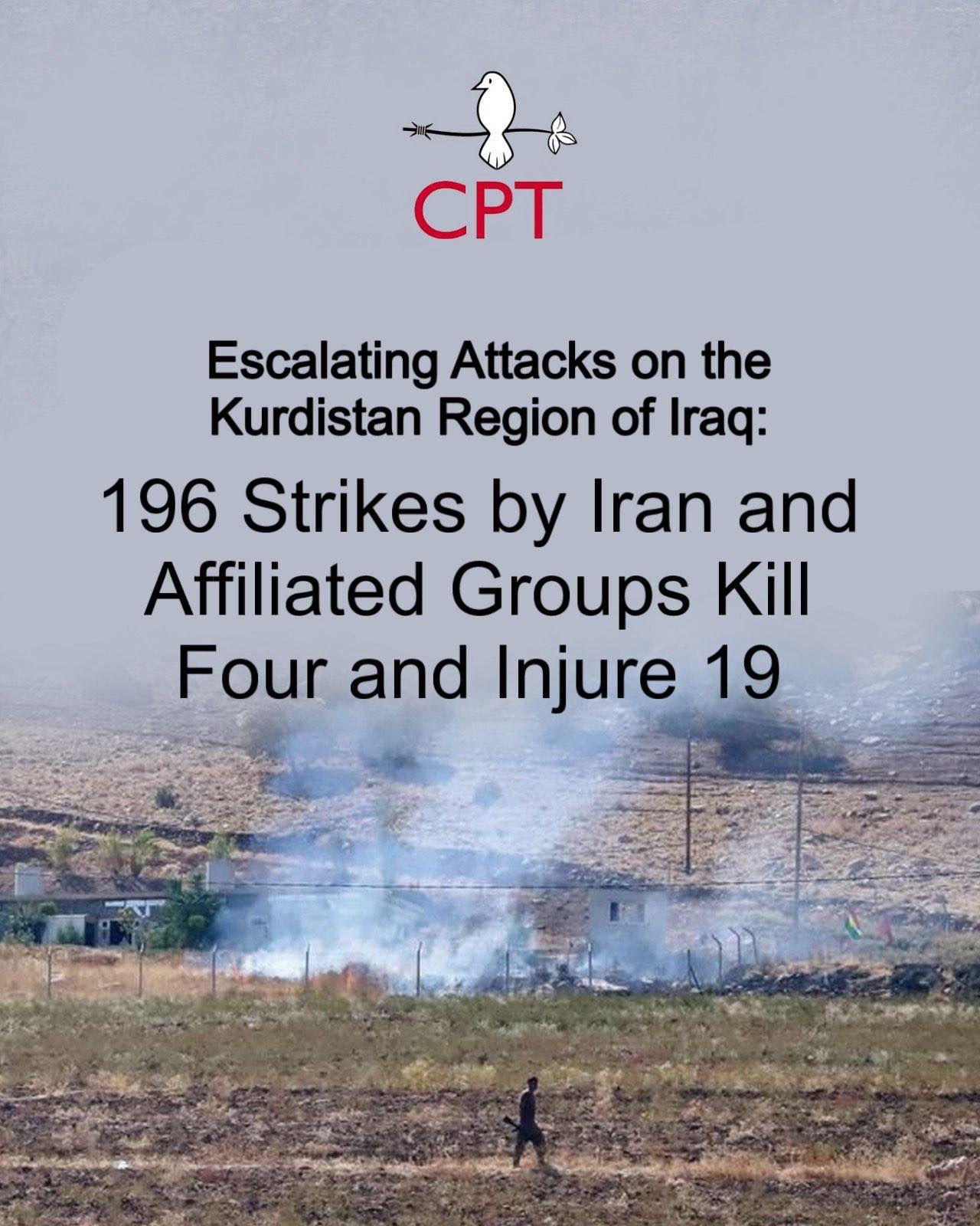 رێکخراوی سی پی تی نوێترین راپۆرتی لەبارەی هێرشەکانی سەر هەرێمی کوردستان بڵاوکردەوە